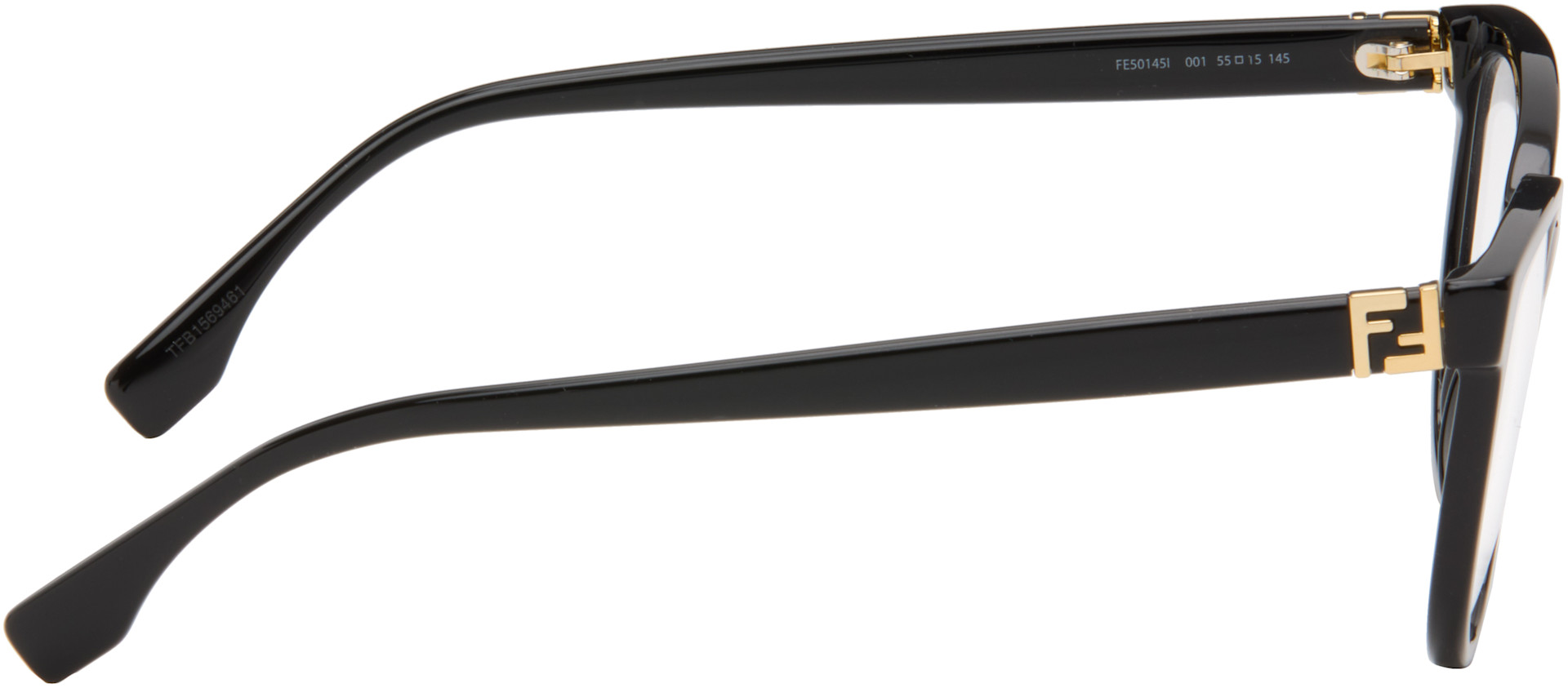 Fendi - Lunettes Forever noires à logos