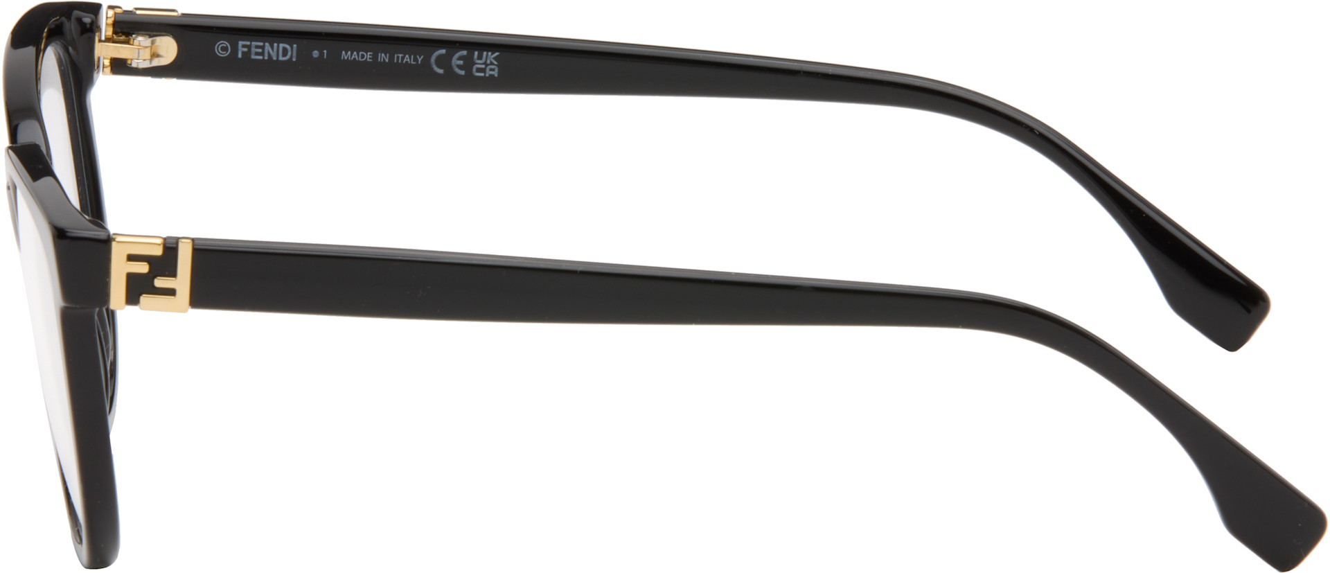 Fendi - Lunettes Forever noires à logos