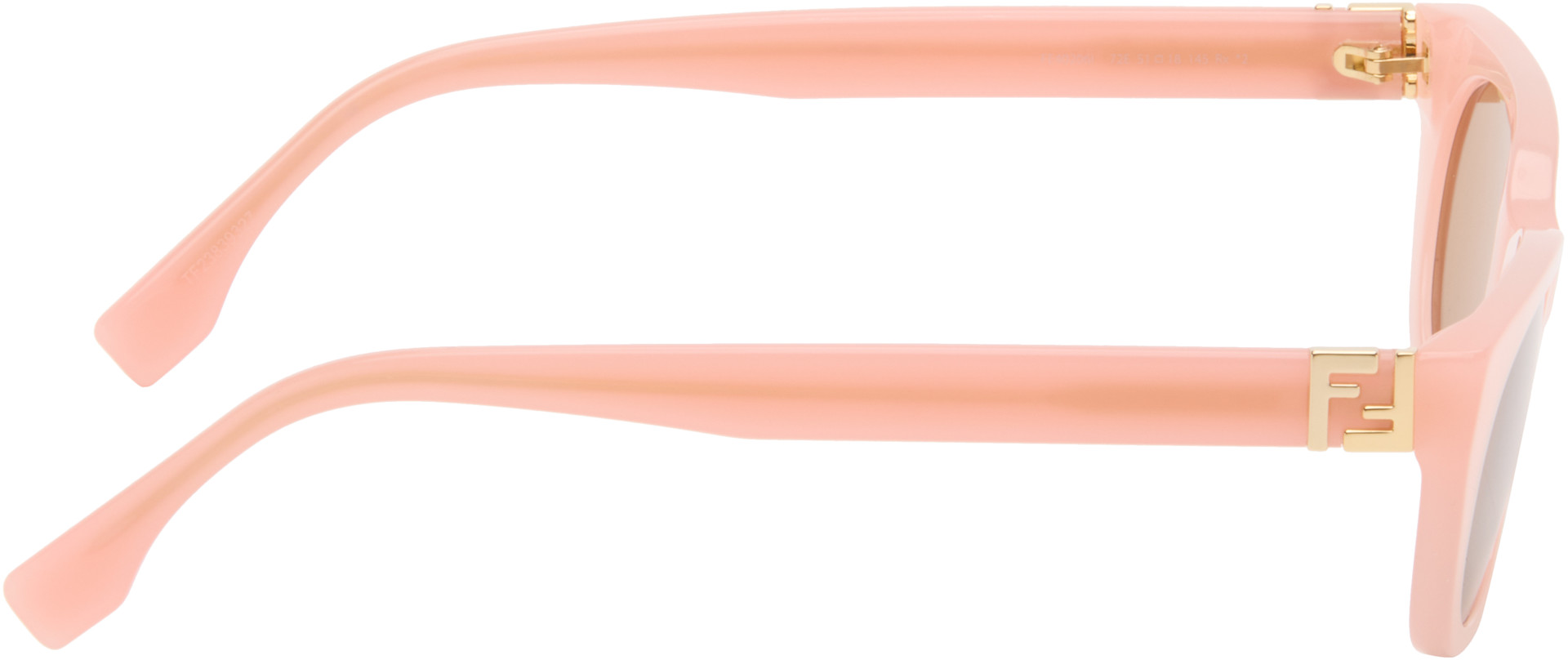 Fendi: Pink 'Forever Fendi' Sunglasses | SSENSE