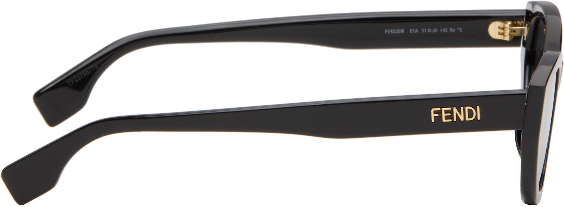 Fendi - Black Lettering Sunglasses