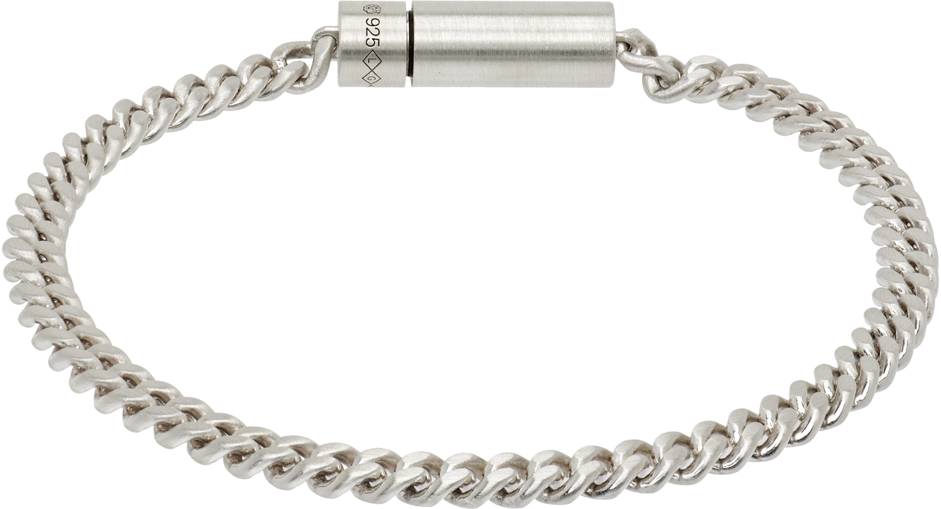 Le Gramme: Curb Chain Cable 12g Bracelet | SSENSE