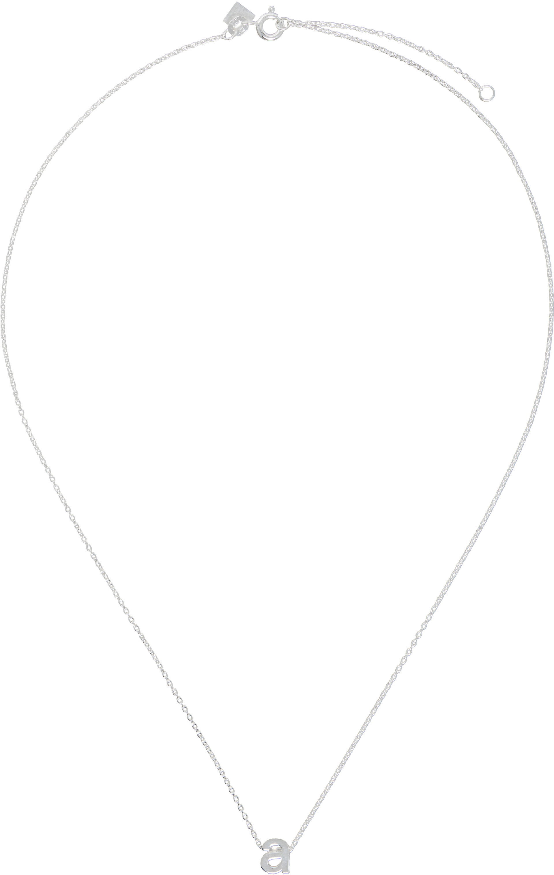 Le Gramme - Collier Alphabet à pendentif A