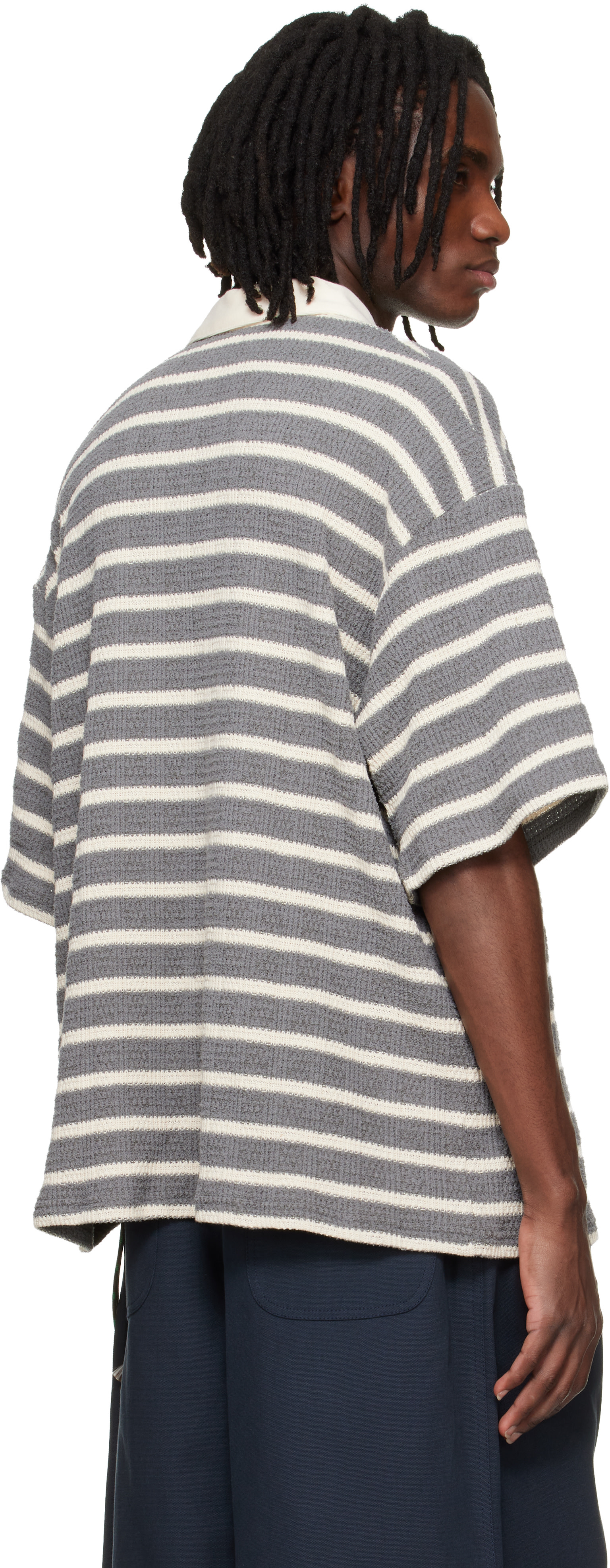 Song for the Mute: Gray Gym Polo | SSENSE