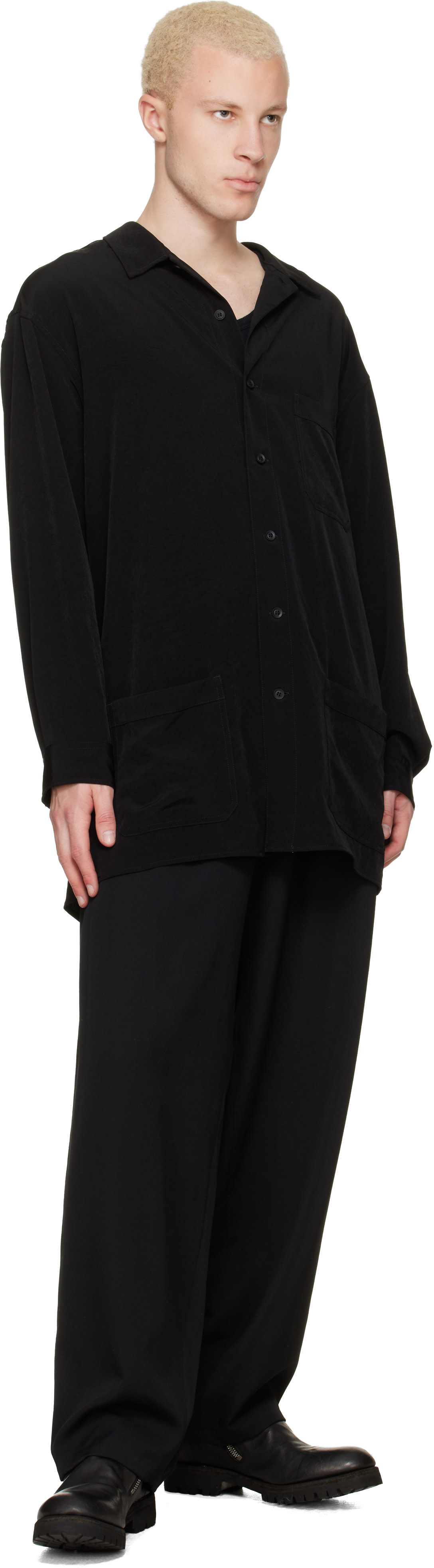 Guidi: Black 796LVX Leather Side Zip Top-Ankle Boots | SSENSE