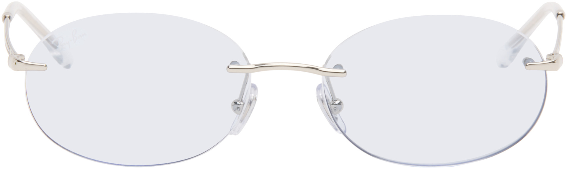Ray-Ban - 실버 RB3767 트랜지션 컬러 터치 선글라스