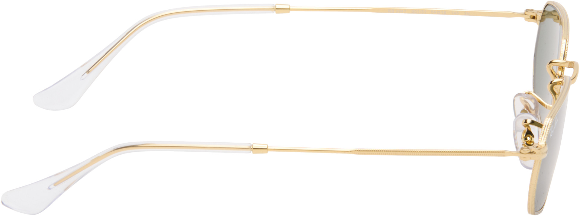 Ray-Ban - 골드 RB3947 선글라스