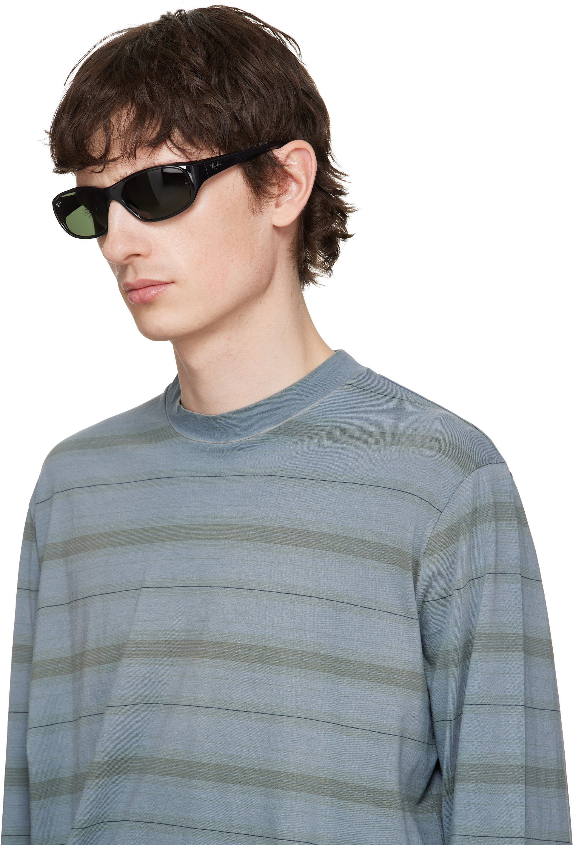 Ray-Ban: ブラック Daddy-O サングラス | SSENSE 日本