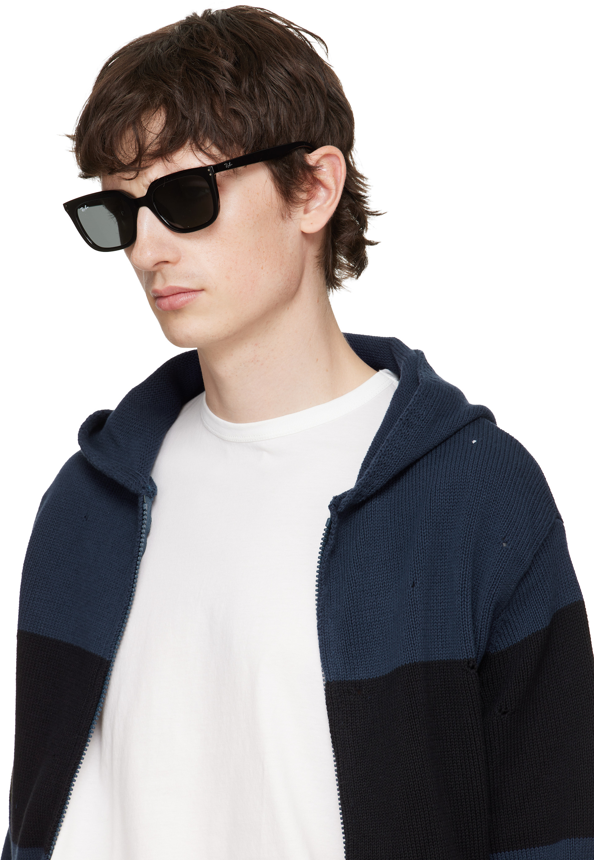 Ray-Ban - 블랙 RB4439D 선글라스