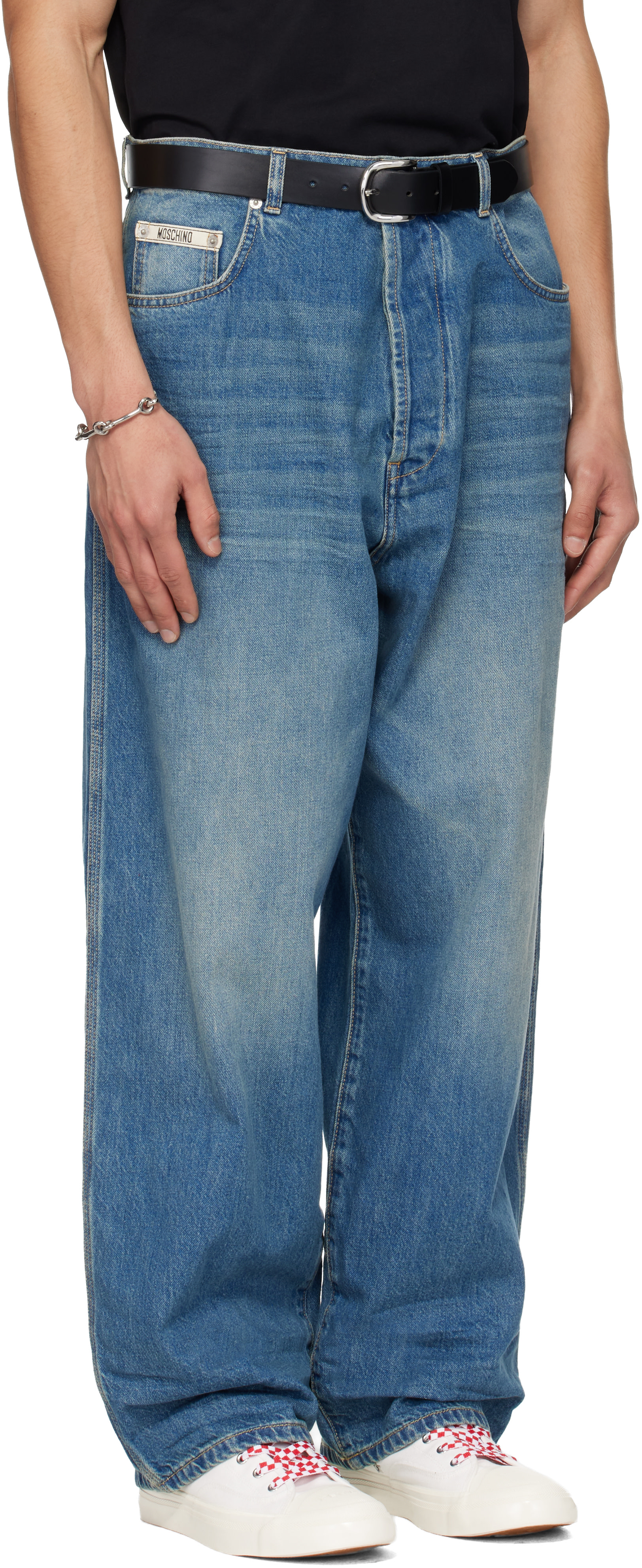 Moschino - Blue Faded Jeans
