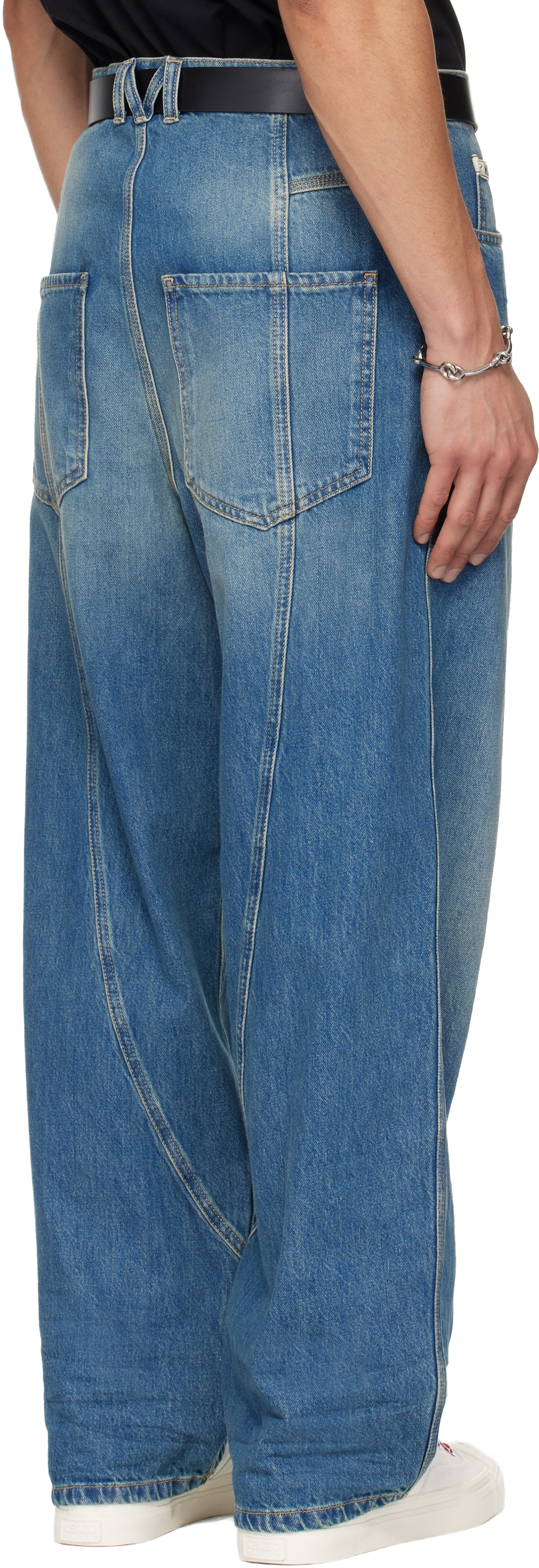 Moschino - Blue Faded Jeans