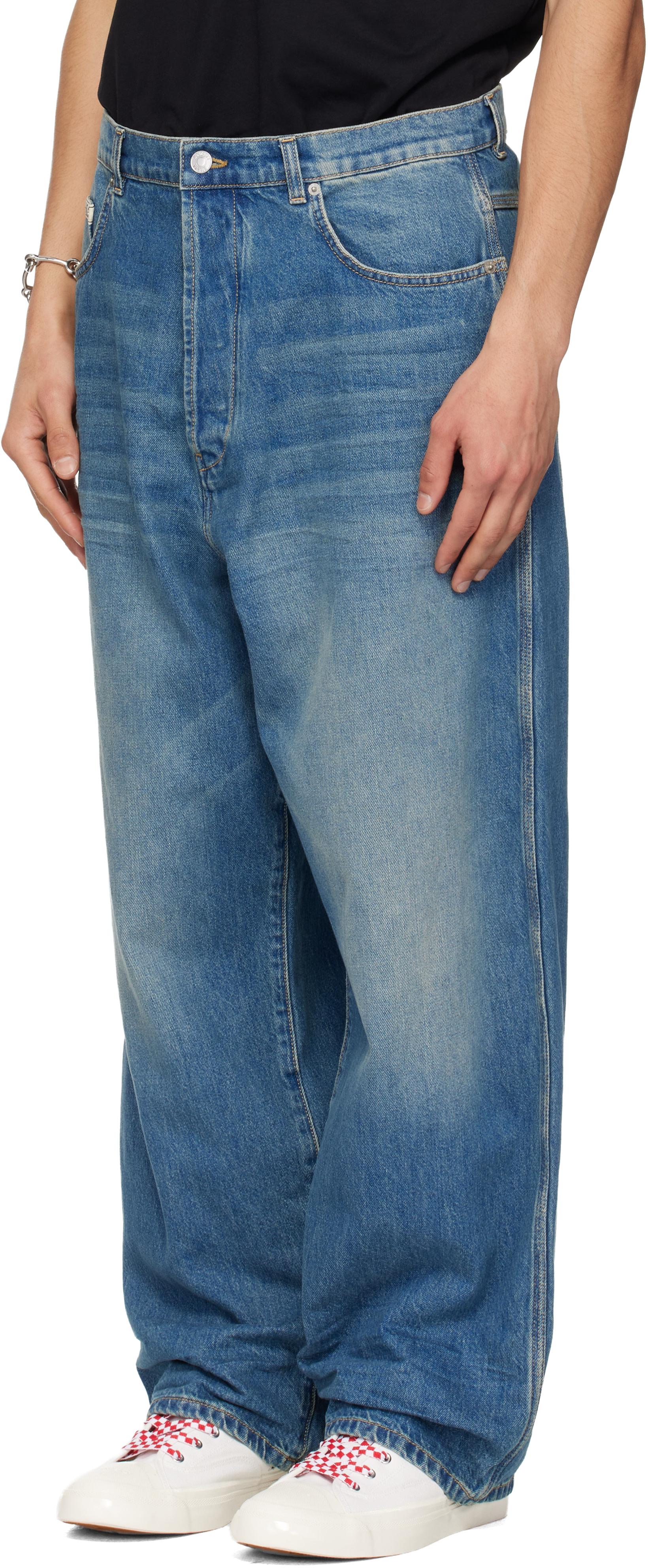 Moschino - Blue Faded Jeans