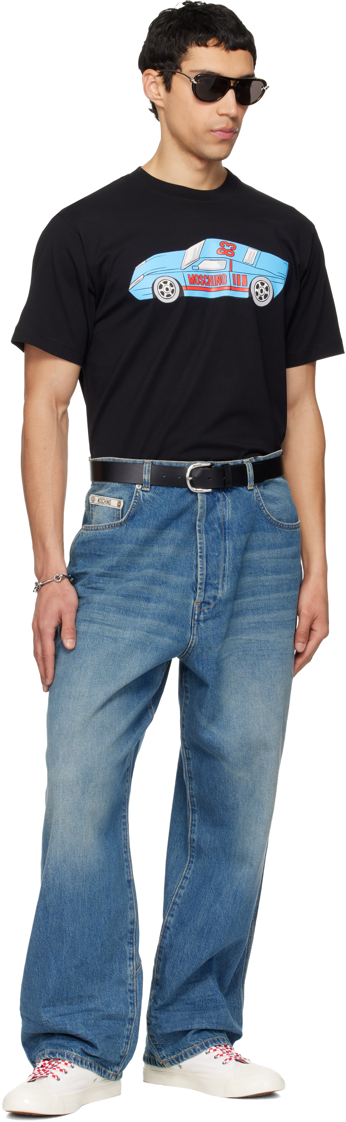Moschino - Blue Faded Jeans
