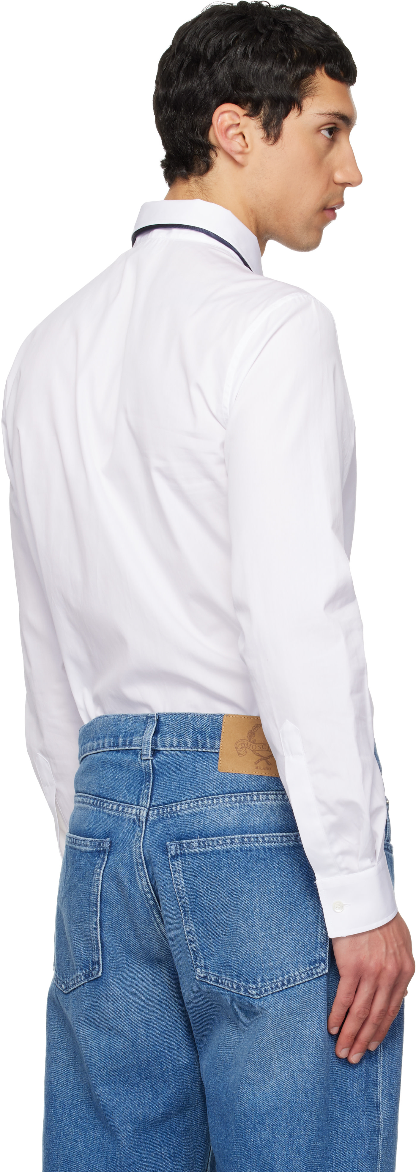 Moschino - White 'Moschino Tape' Shirt