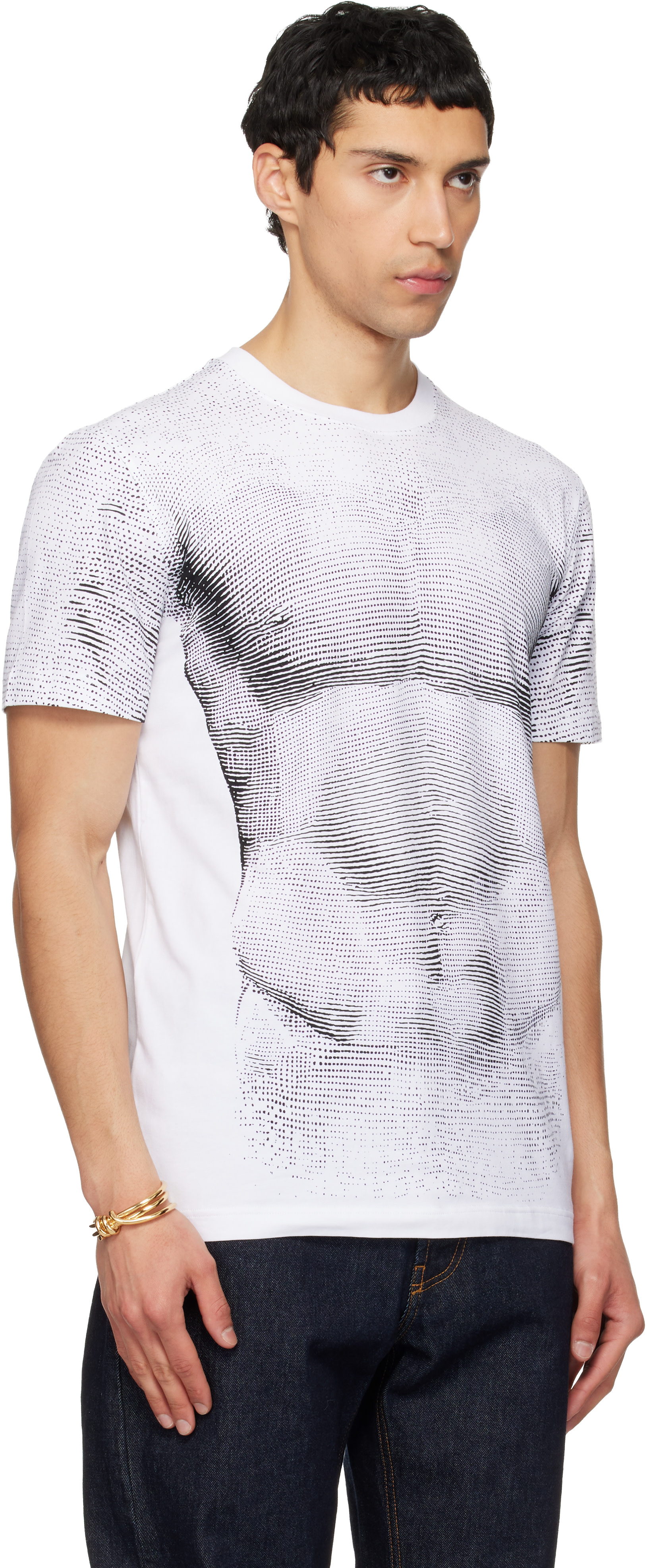 Moschino - White Archive Body Artwork T-shirt