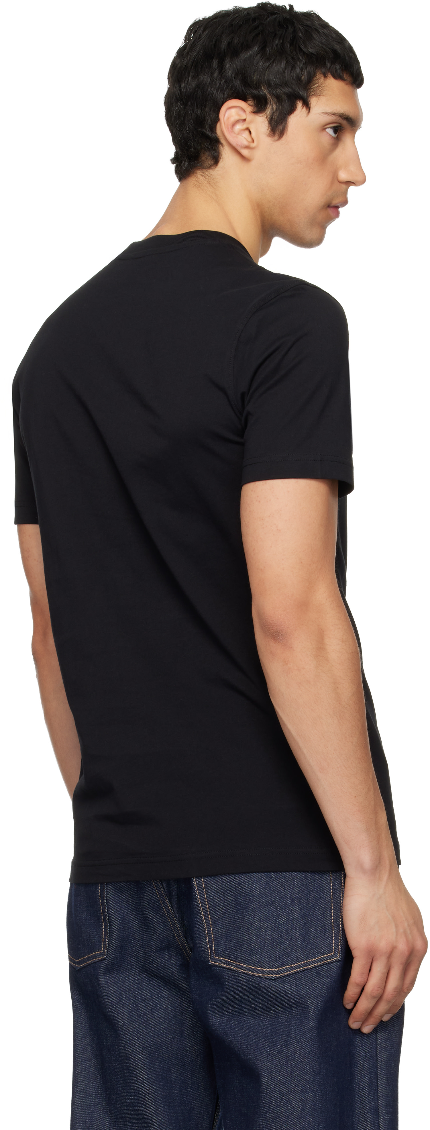 Moschino - Black 'Moschino Tape' T-shirt