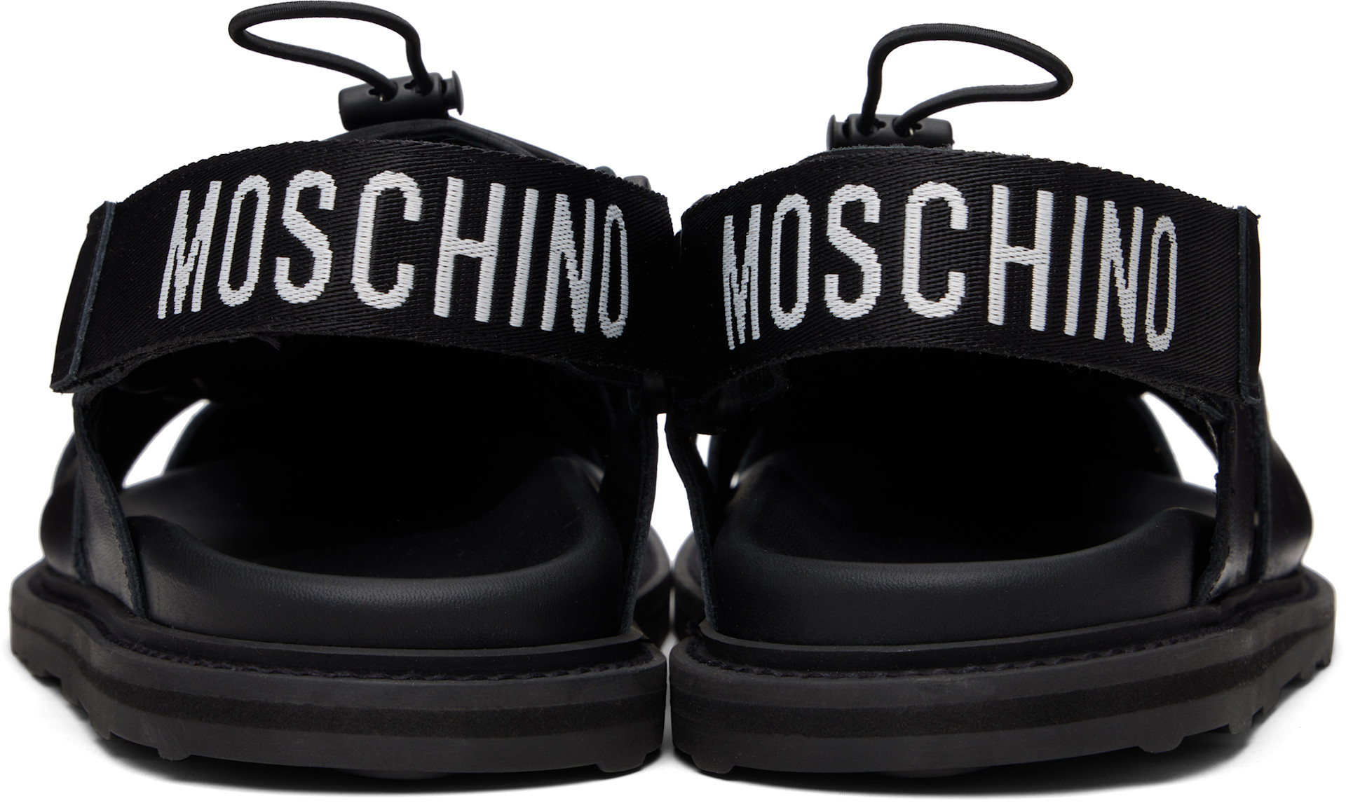 Moschino - 블랙 스포티 샌들