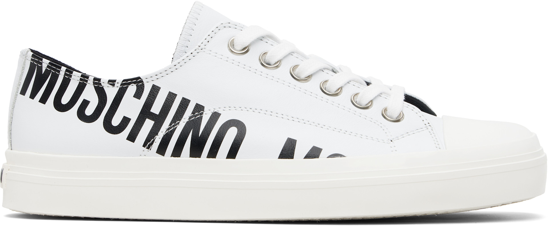 Moschino - White Logo Sneakers