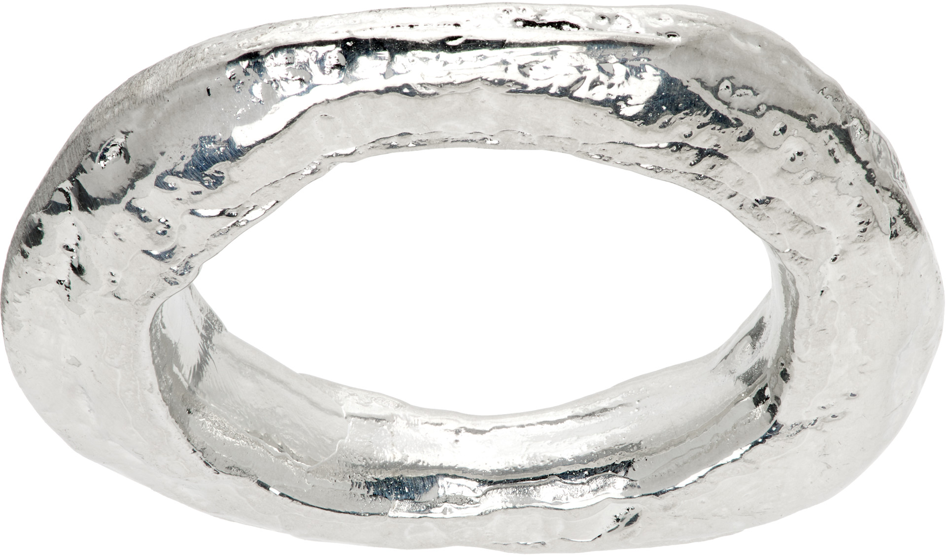 HOMME PLISSÉ ISSEY MIYAKE: Cavern Ring | SSENSE