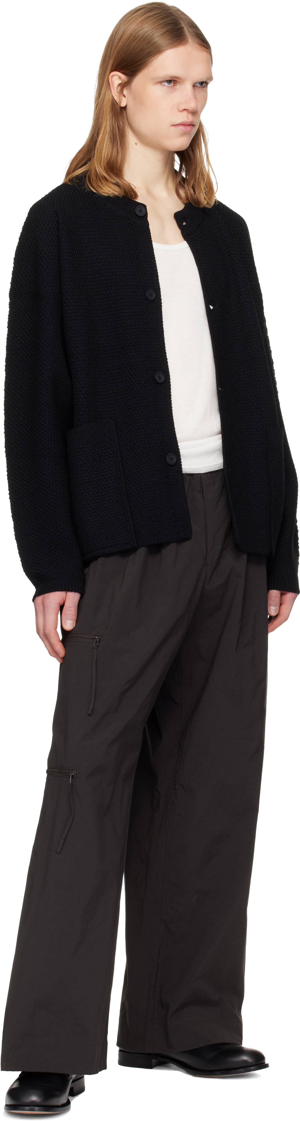 HOMME PLISSÉ ISSEY MIYAKE: Brown Quarry Trousers | SSENSE