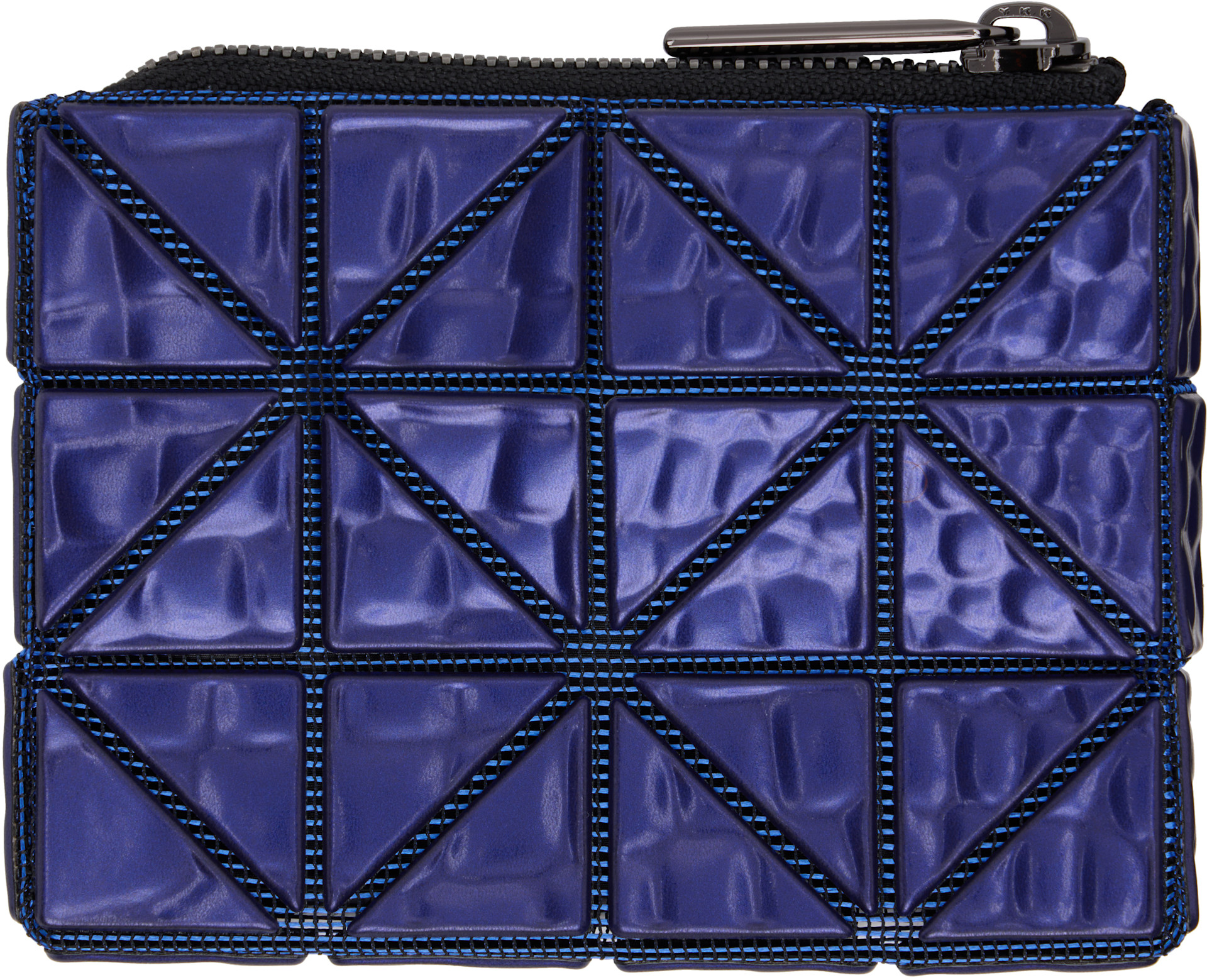 財布BAO BAO ISSEY MIYAKE BAO BAO ISSEY MIYAKE: Blue Cassette Wallet | SSENSE
