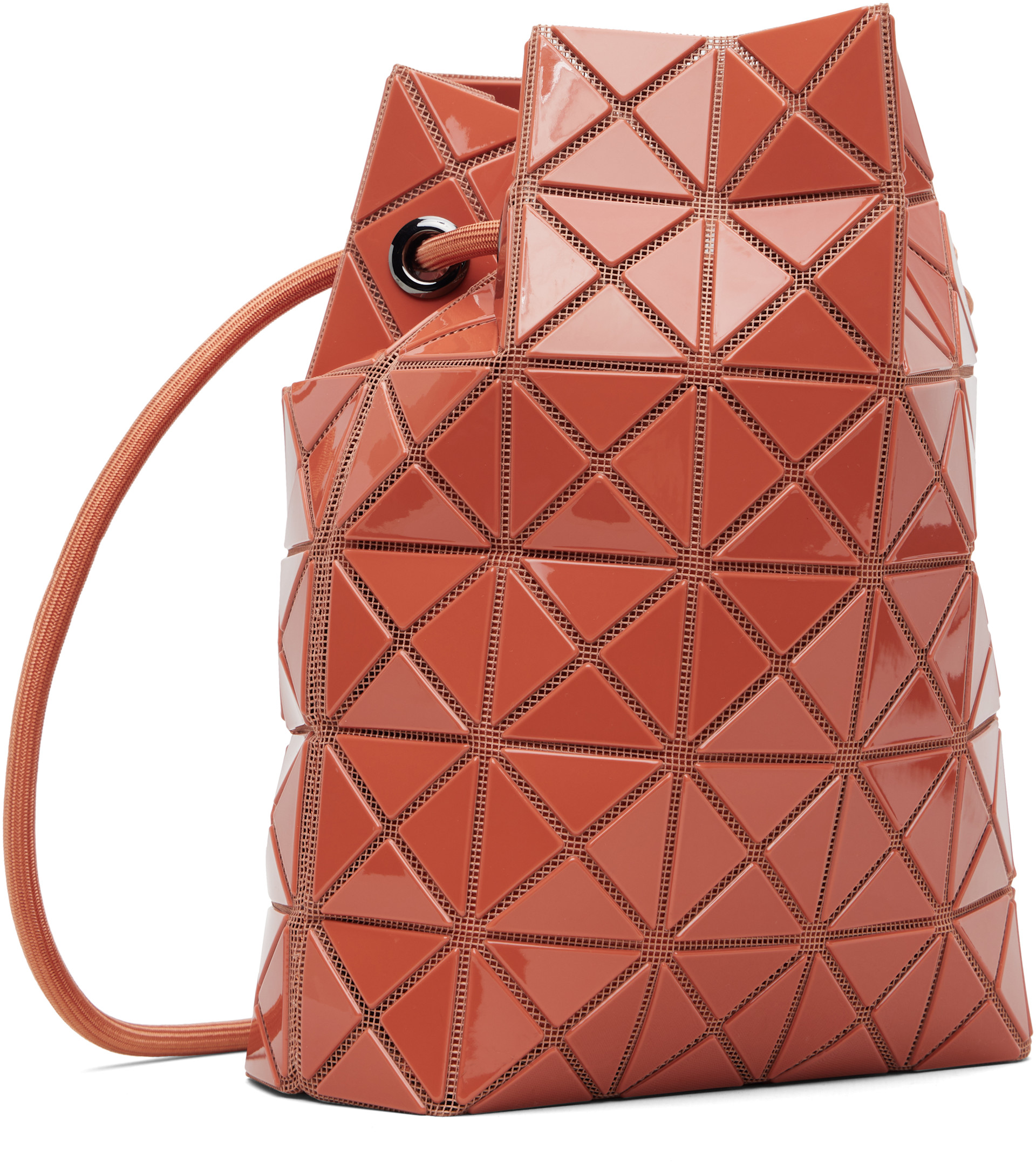 BAO BAO ISSEY MIYAKE: Orange Wring One-Tone Bag | SSENSE