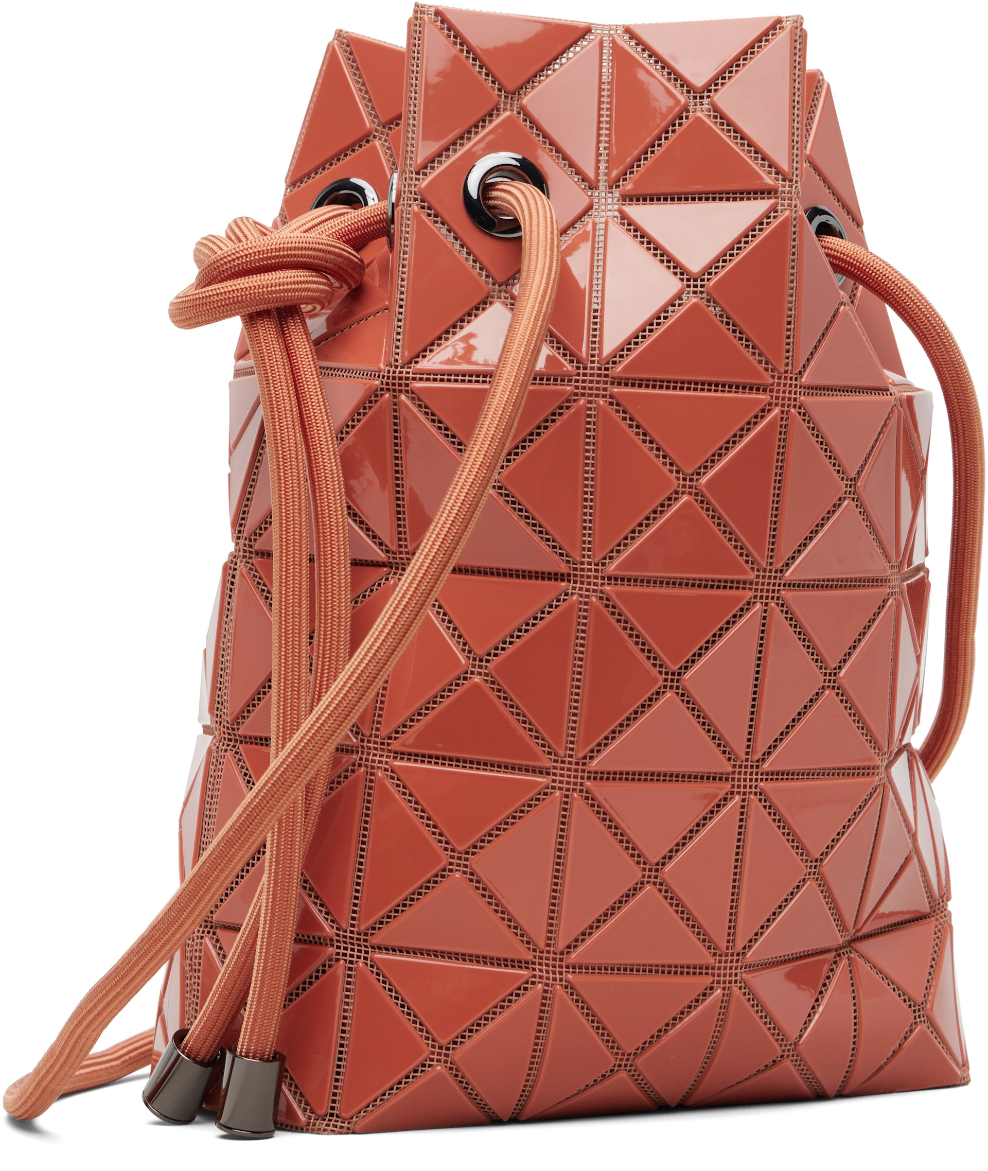 BAO BAO ISSEY MIYAKE: Orange Wring One-Tone Bag | SSENSE