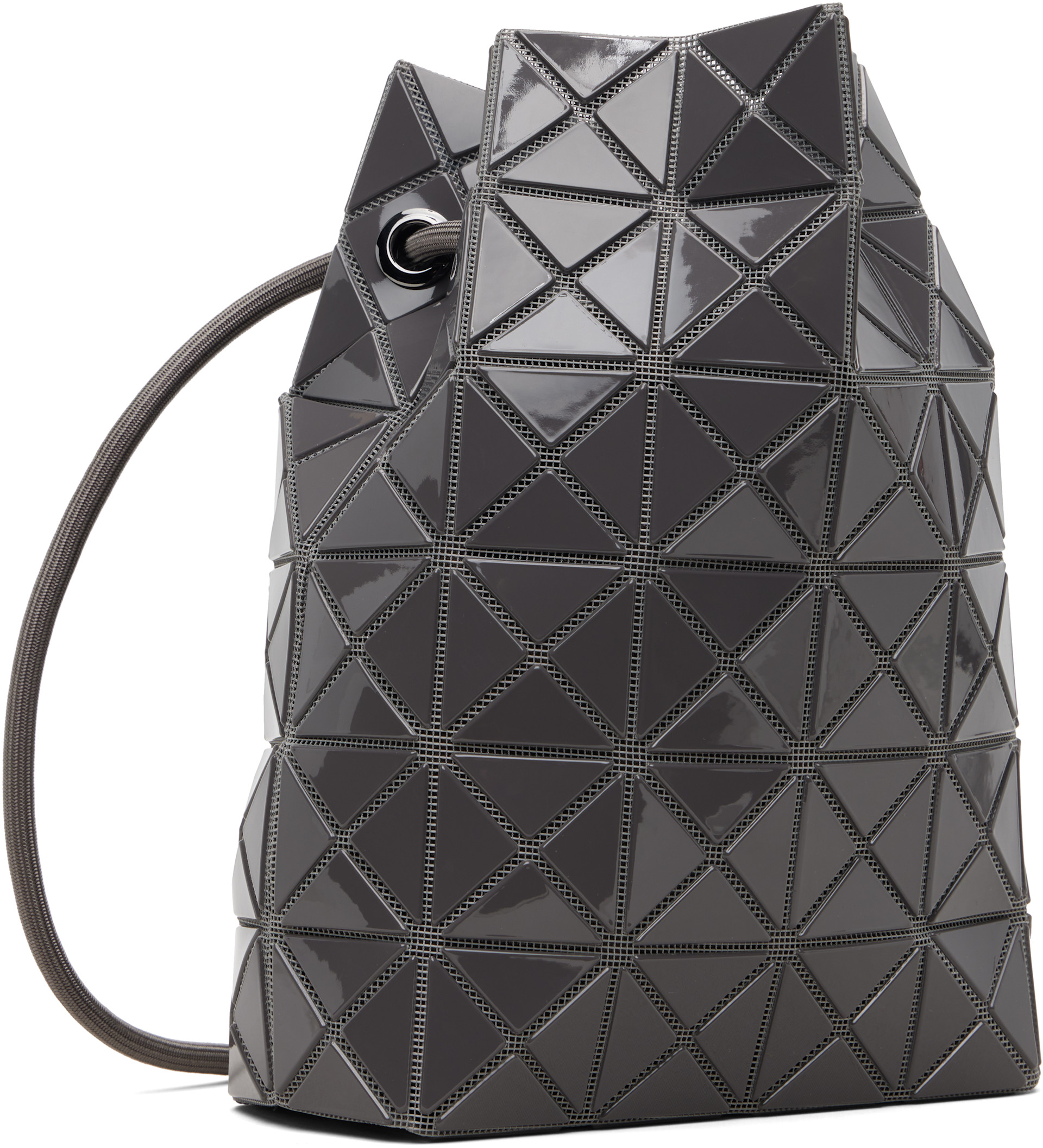 BAO BAO ISSEY MIYAKE: Gray Wring One-Tone Bag | SSENSE
