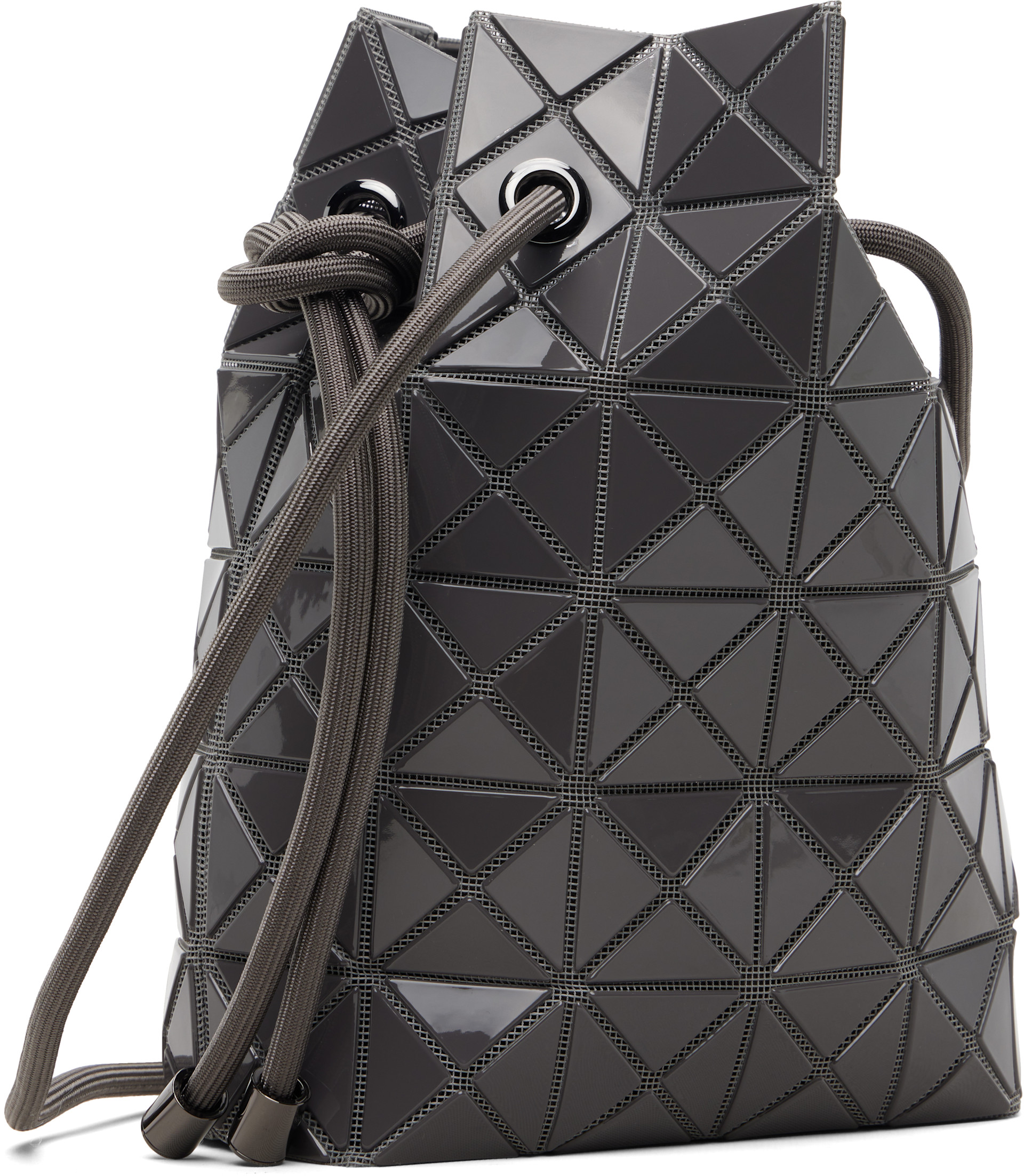 BAO BAO ISSEY MIYAKE: Gray Wring One-Tone Bag | SSENSE