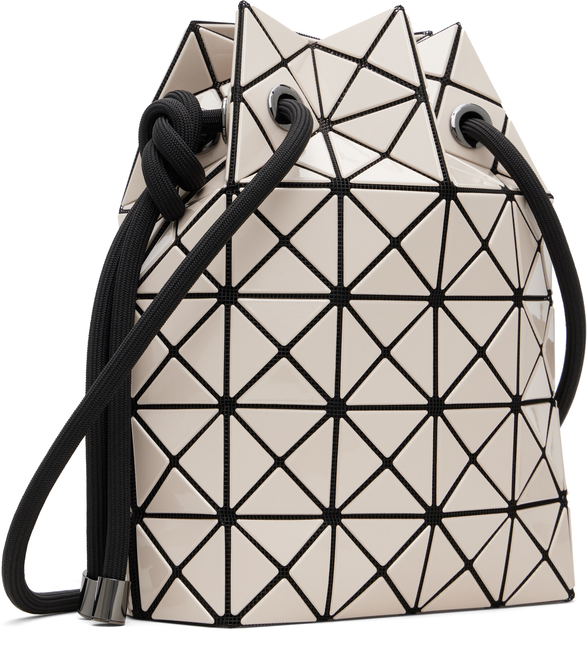 BAO BAO ISSEY MIYAKE WRING 巾着型ショルダー シルバー | 1STSSS.COM