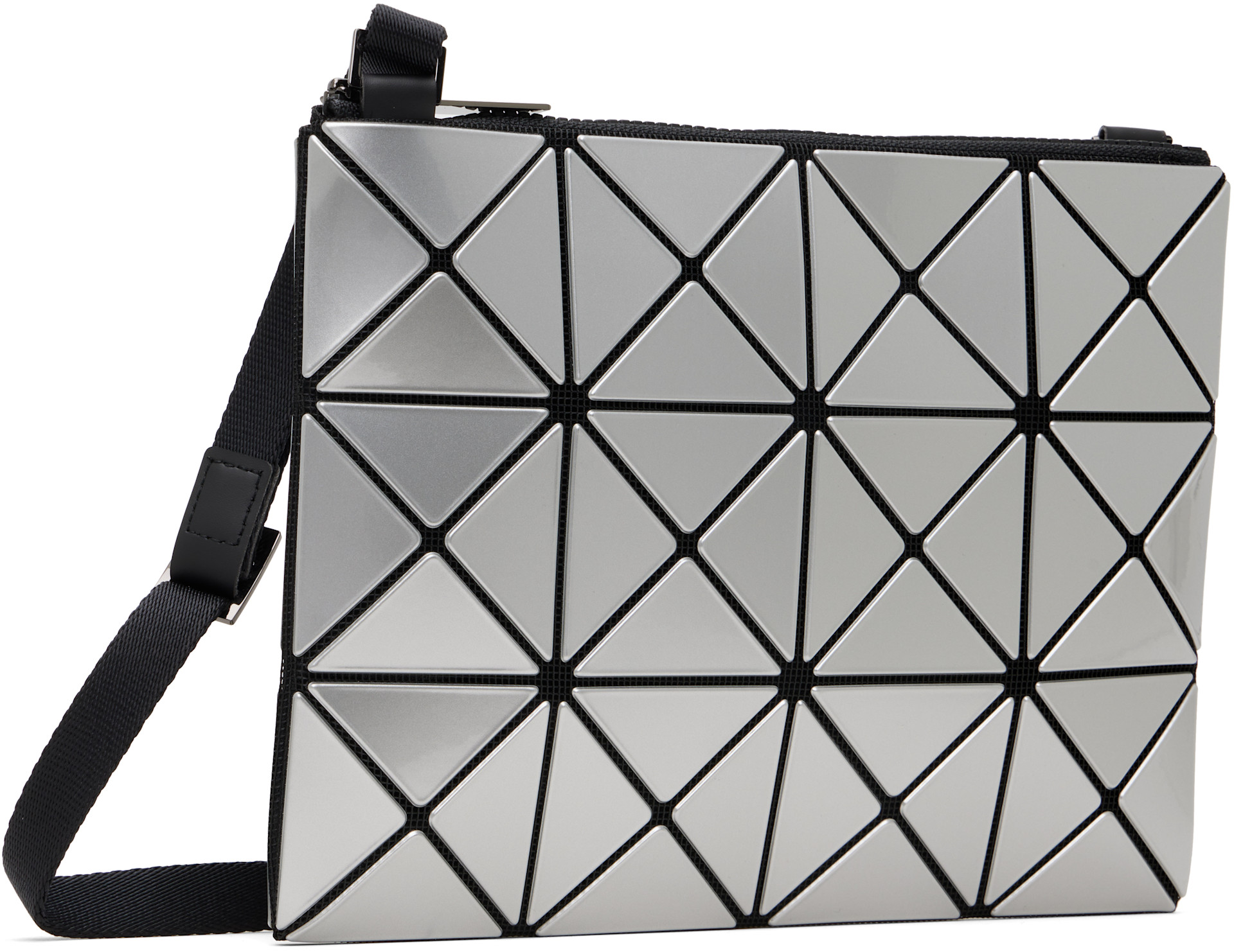 BAO BAO ISSEY MIYAKE: Silver Lucent Bag | SSENSE