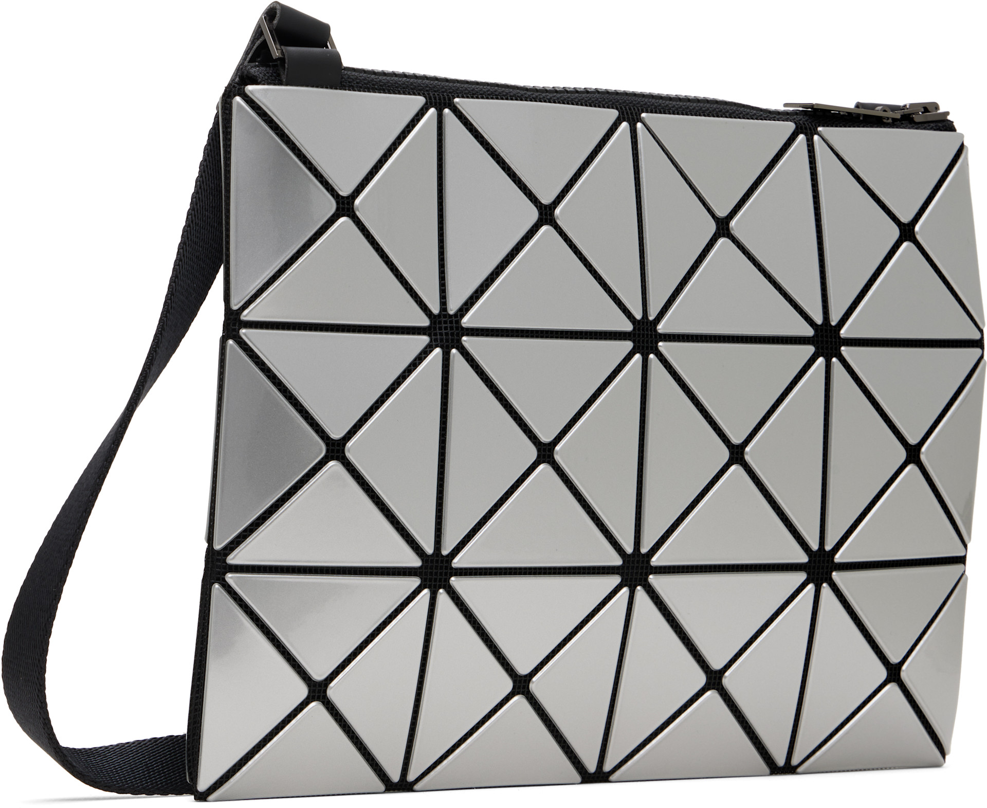 BAO BAO ISSEY MIYAKE: Silver Lucent Bag | SSENSE Vietnam