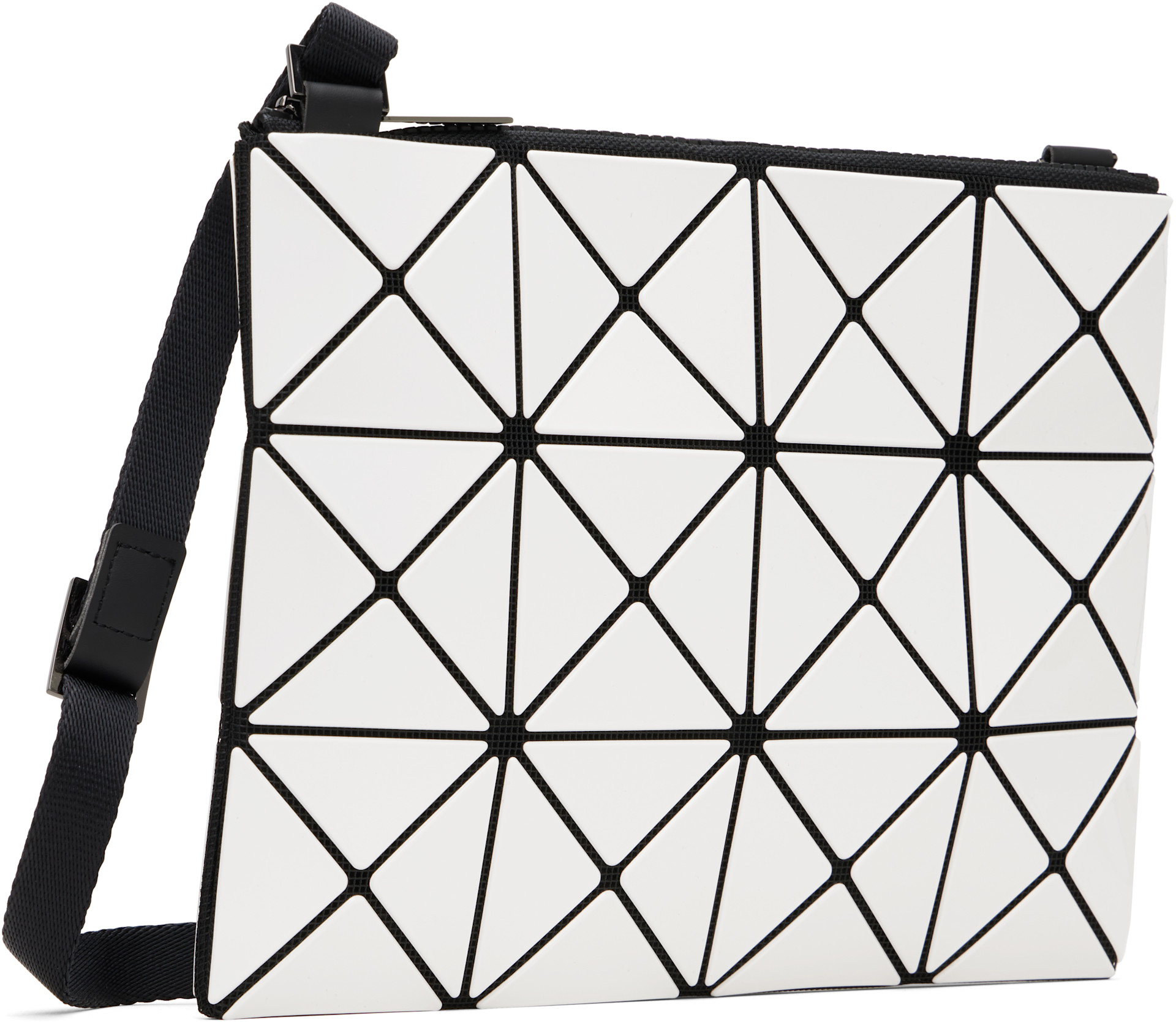 BAO BAO ISSEY MIYAKE: White Lucent Bag | SSENSE Canada