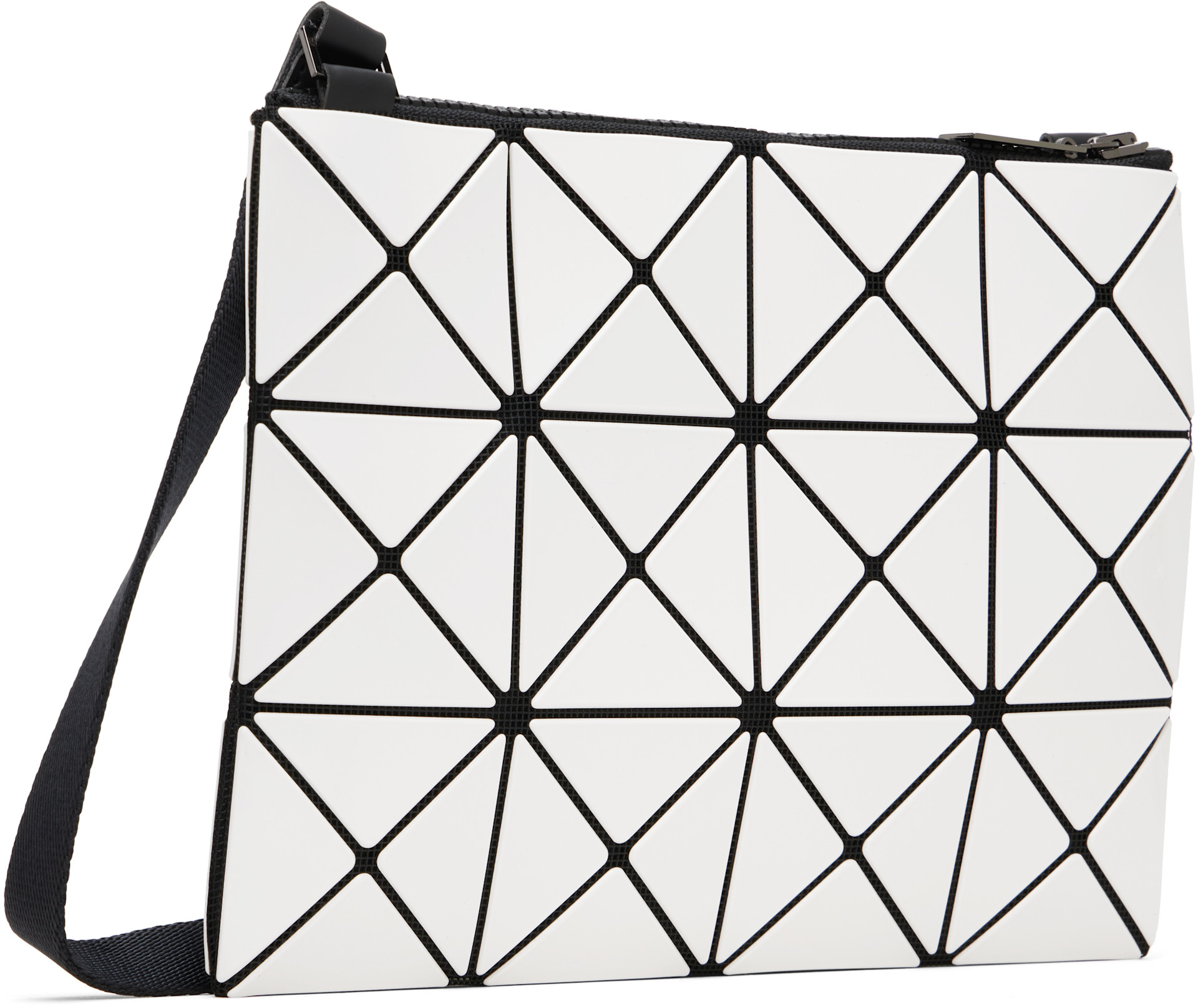 BAO BAO ISSEY MIYAKE: White Lucent Bag | SSENSE