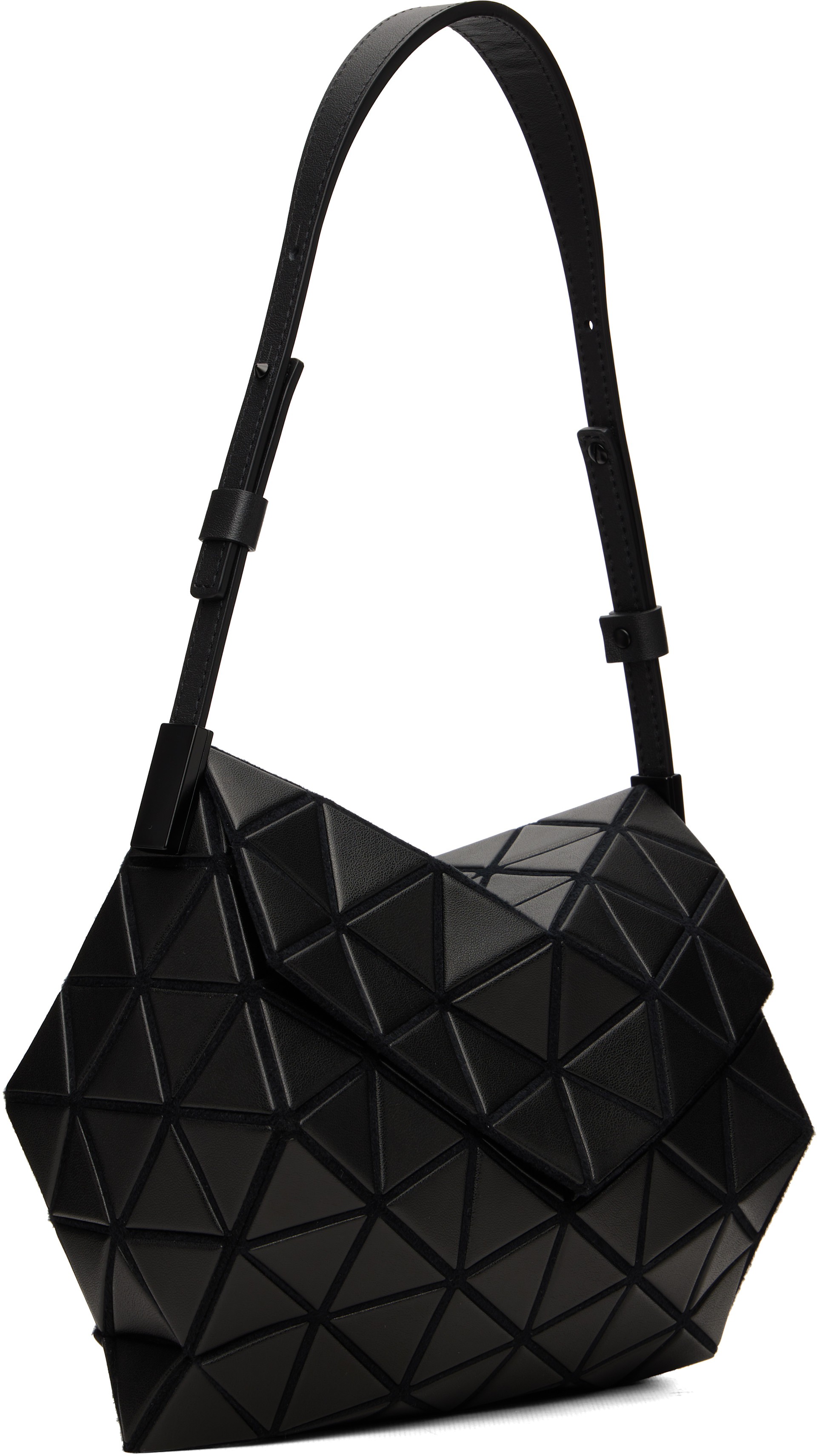 BAO BAO ISSEY MIYAKE: Black Torso Bag | SSENSE