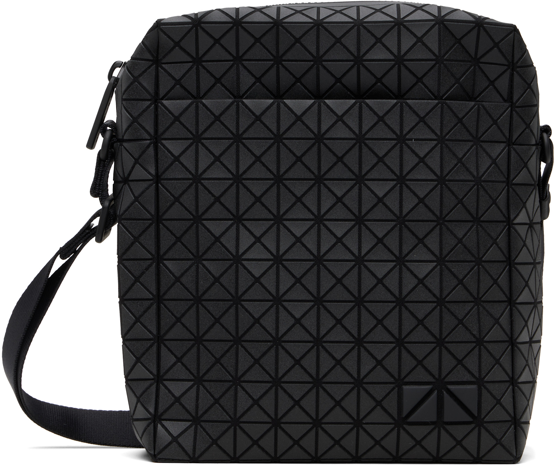 BAO BAO ISSEY MIYAKE: Black Voyager Reflector Bag | SSENSE