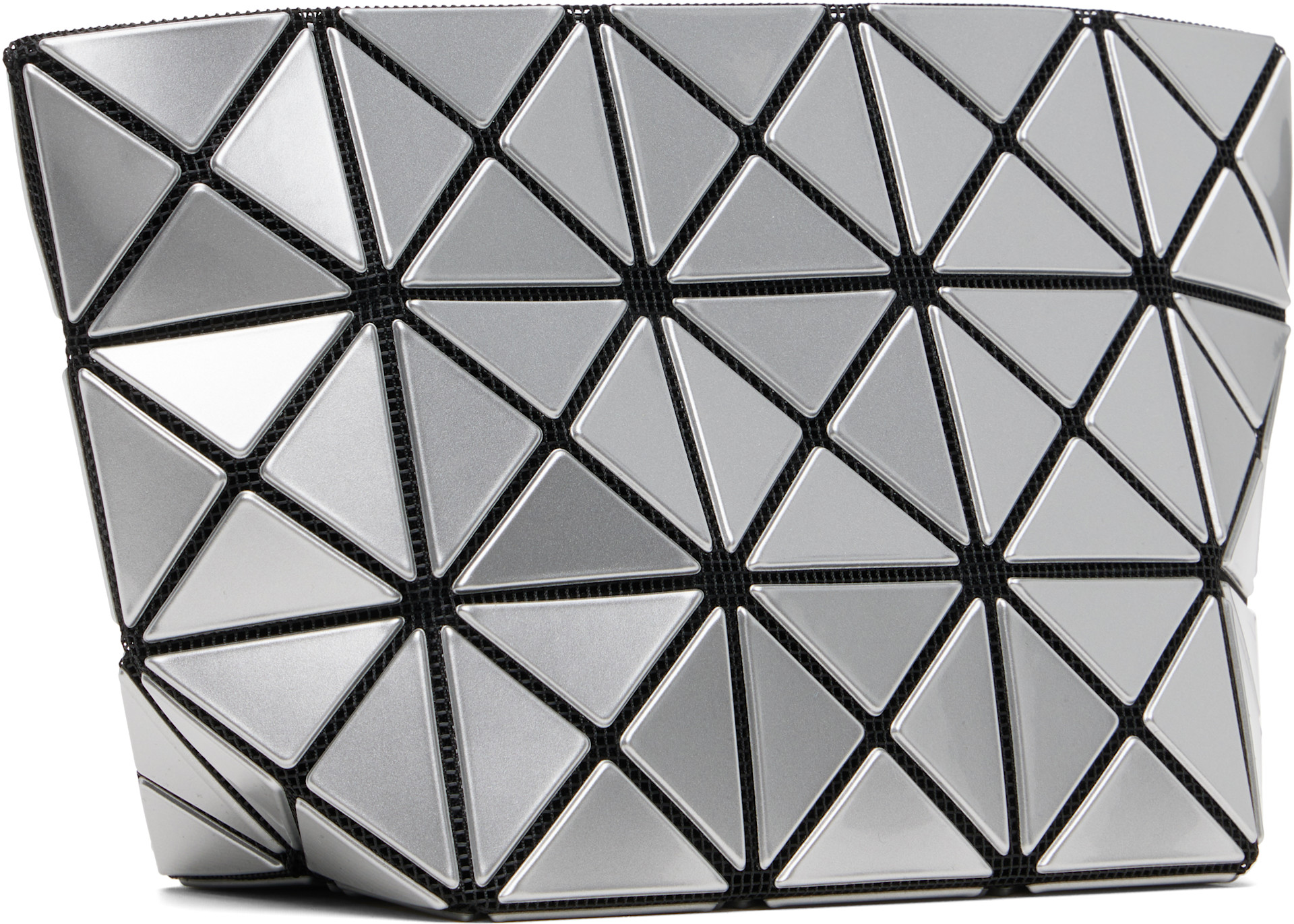 Bao Bao Issey Miyake - 실버 프리즘 파우치
