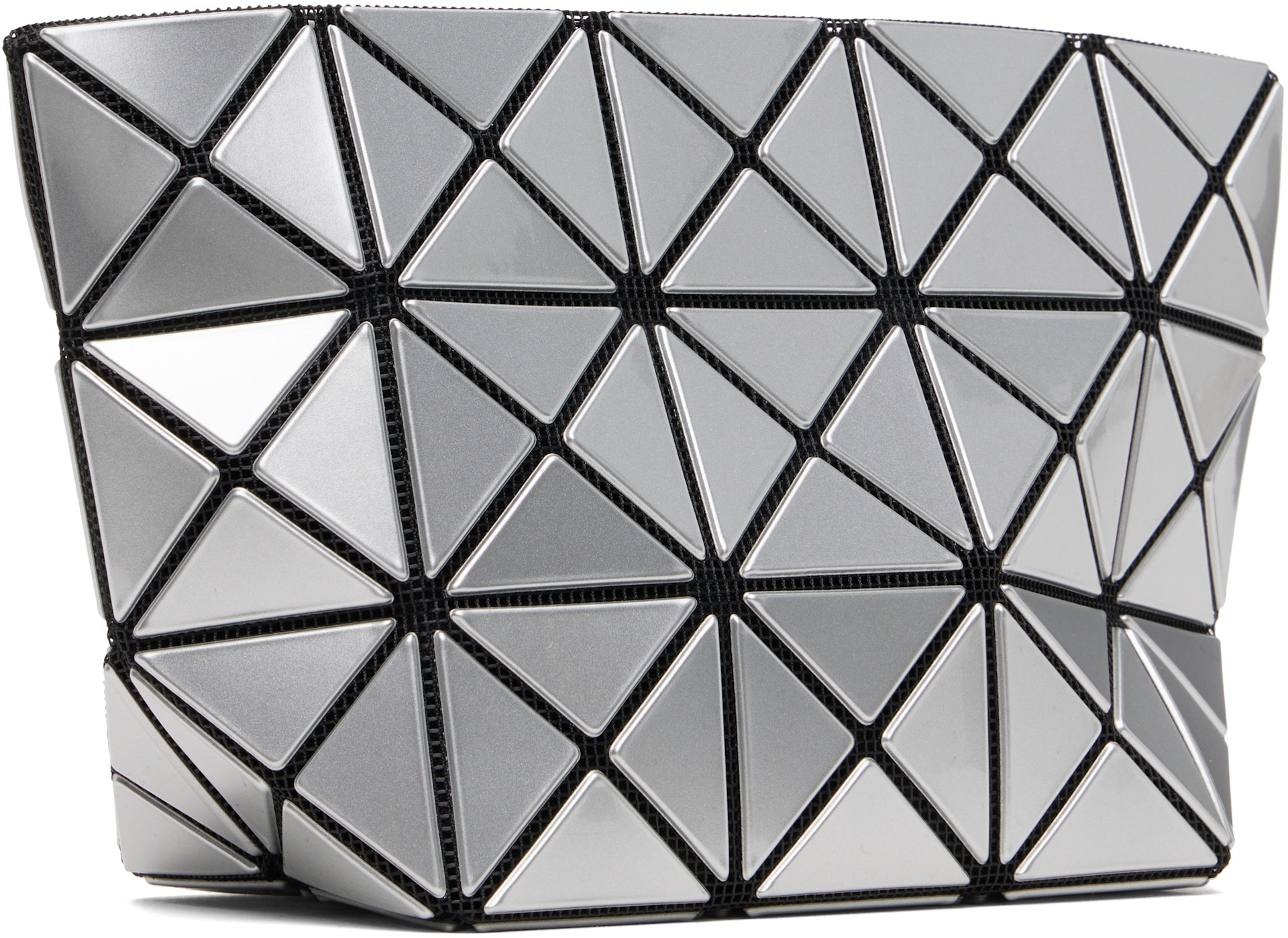 Bao Bao Issey Miyake - 실버 프리즘 파우치