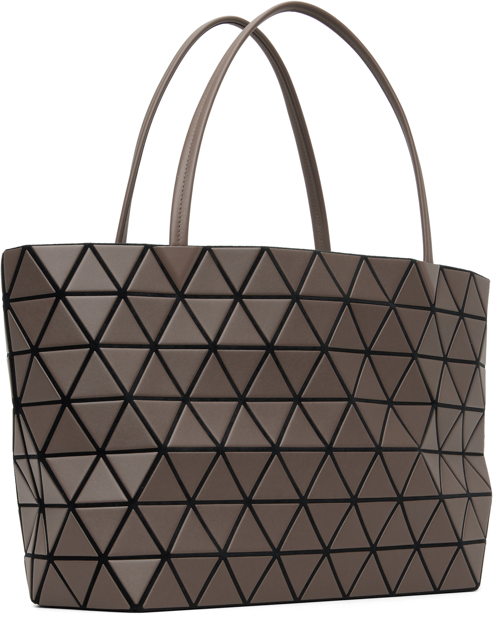 BAO BAO ISSEY MIYAKE: Brown Bateau Matte Tote | SSENSE Denmark