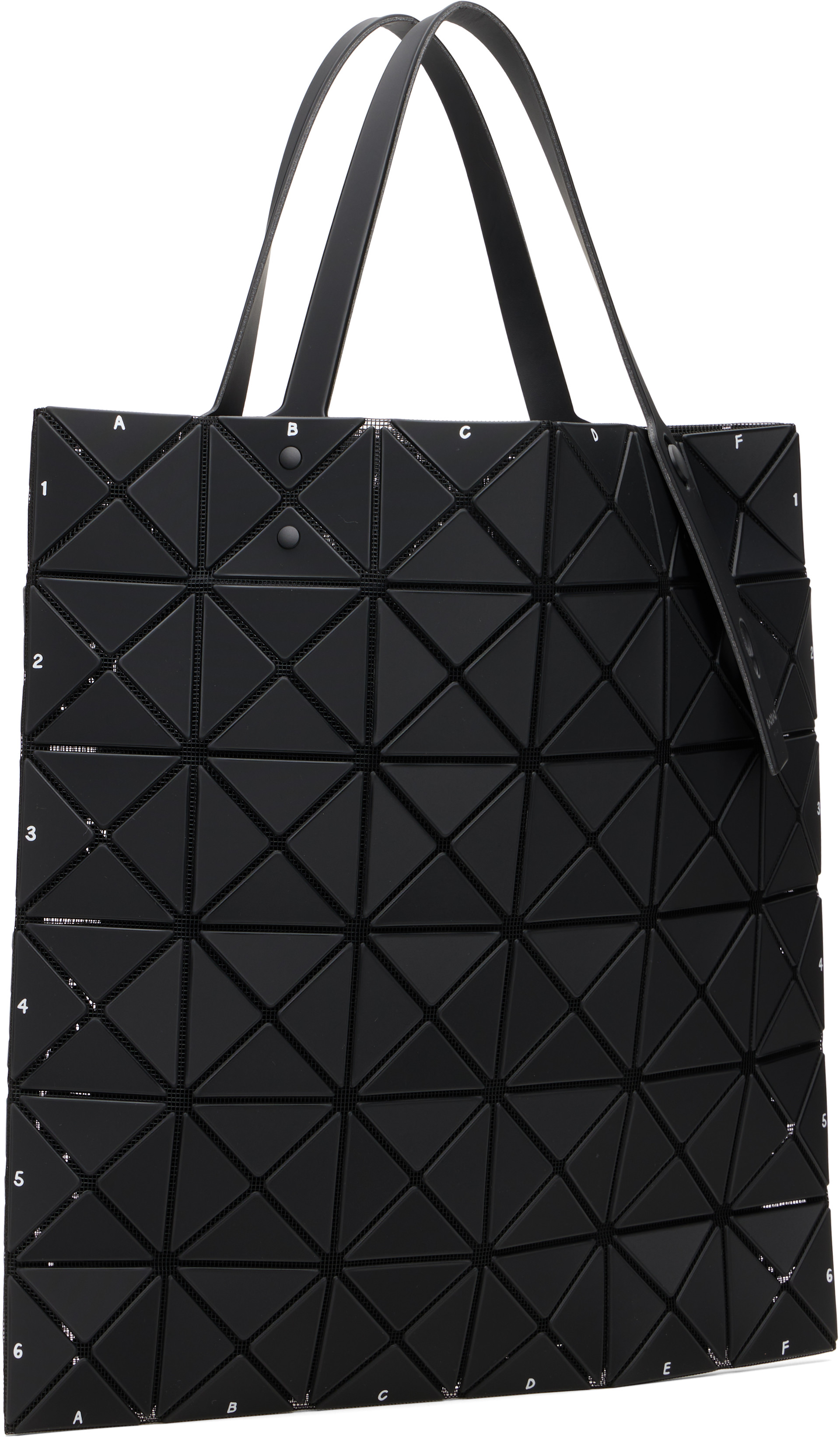 BAO BAO ISSEY MIYAKE: Gray Map Tote | SSENSE
