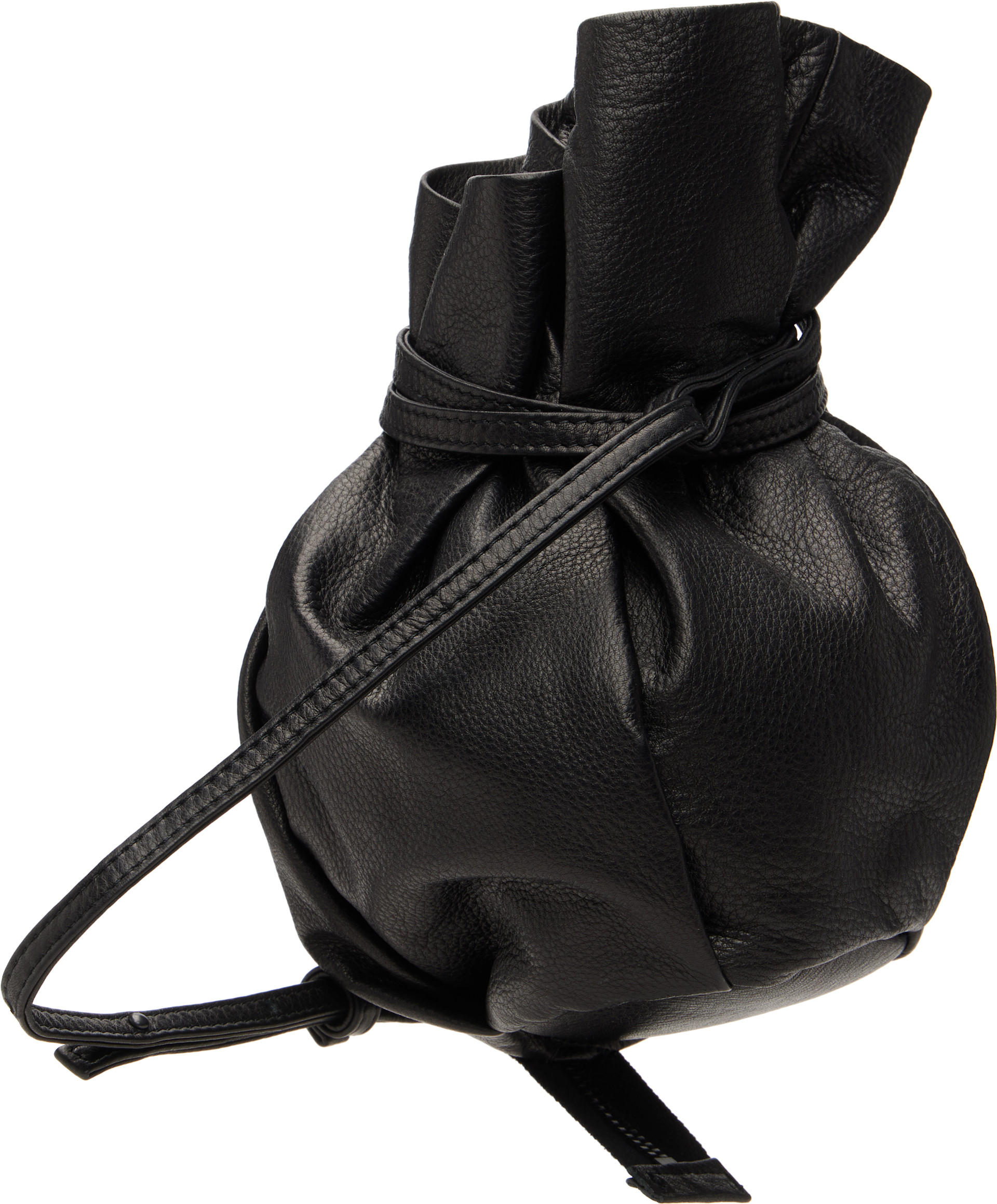 Y's - Mini pochette noire à glissière
