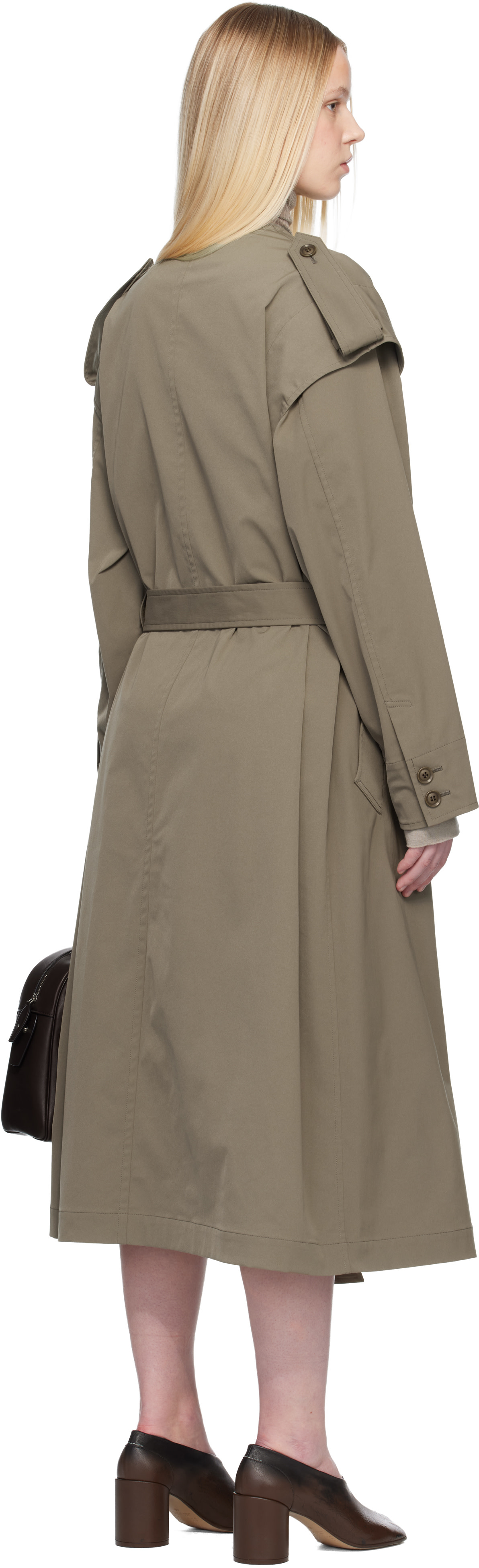 Y's - Trench taupe sans col