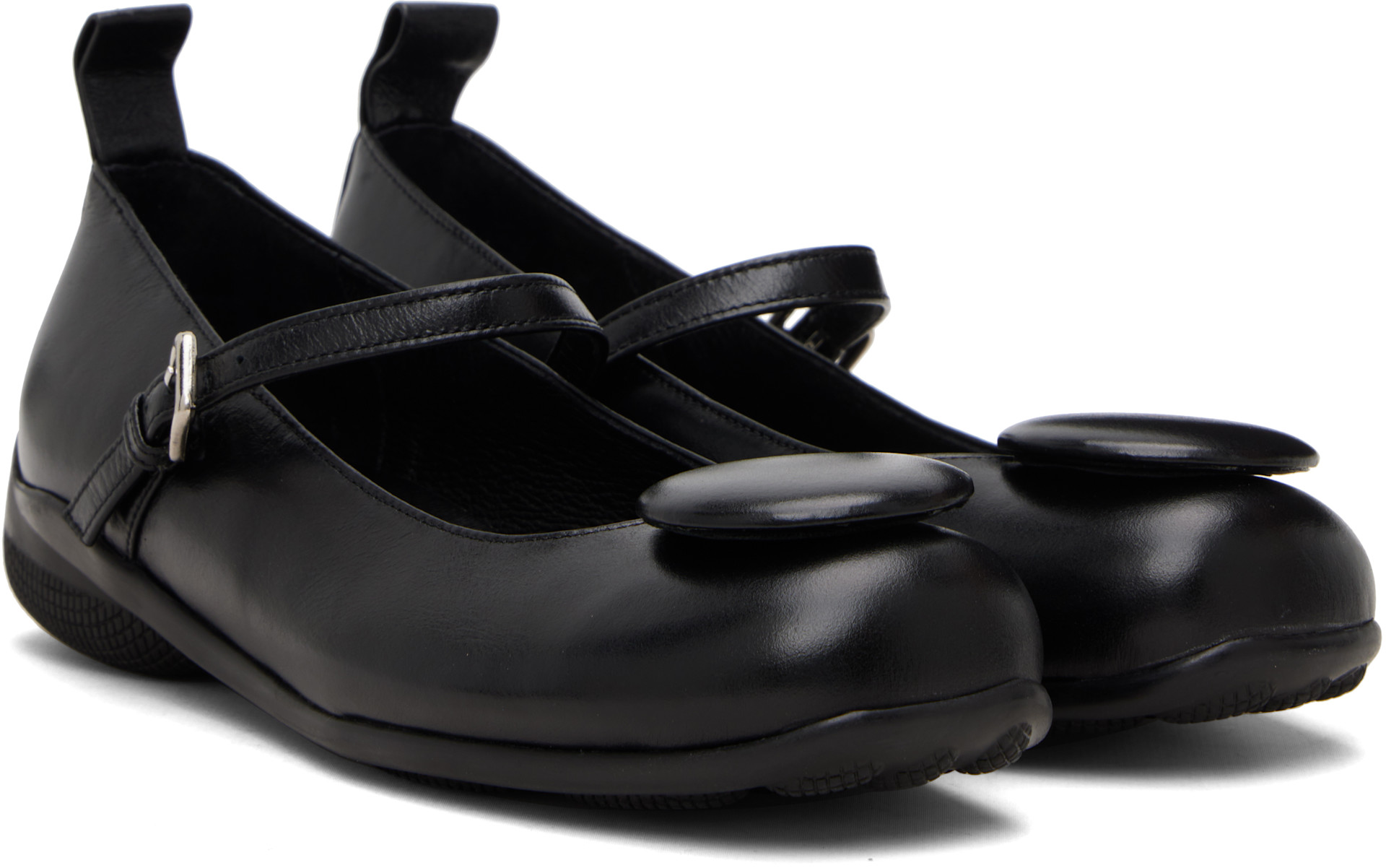 OPEN YY - Chaussures noires à appliqué