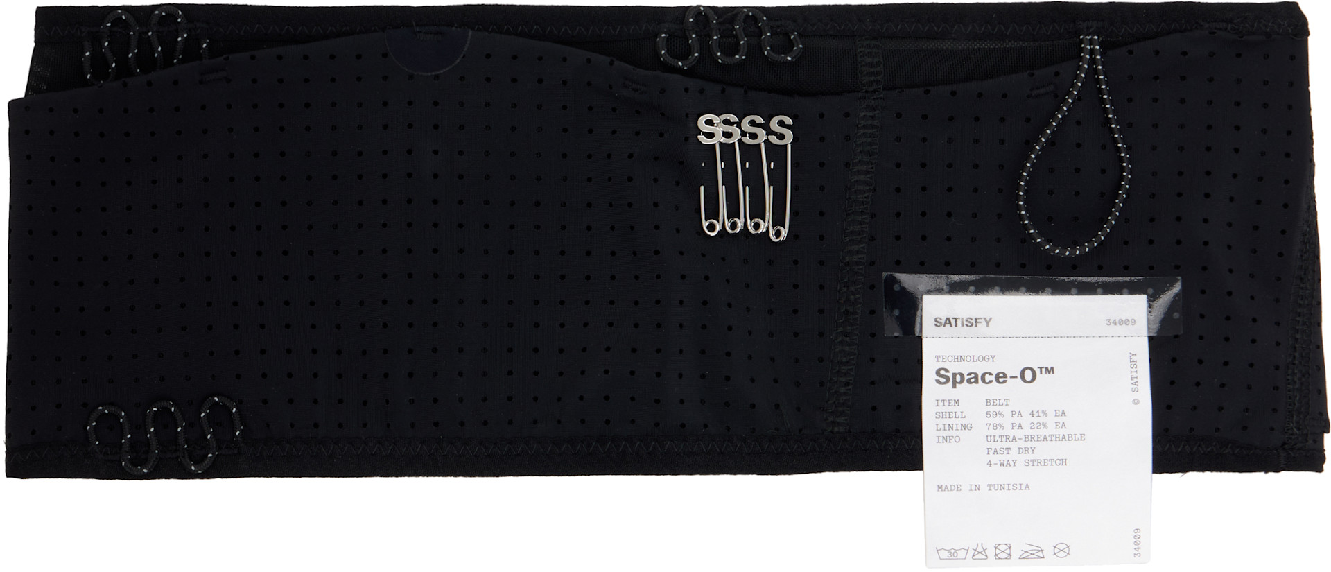 Satisfy - Ceinture Space-O noire