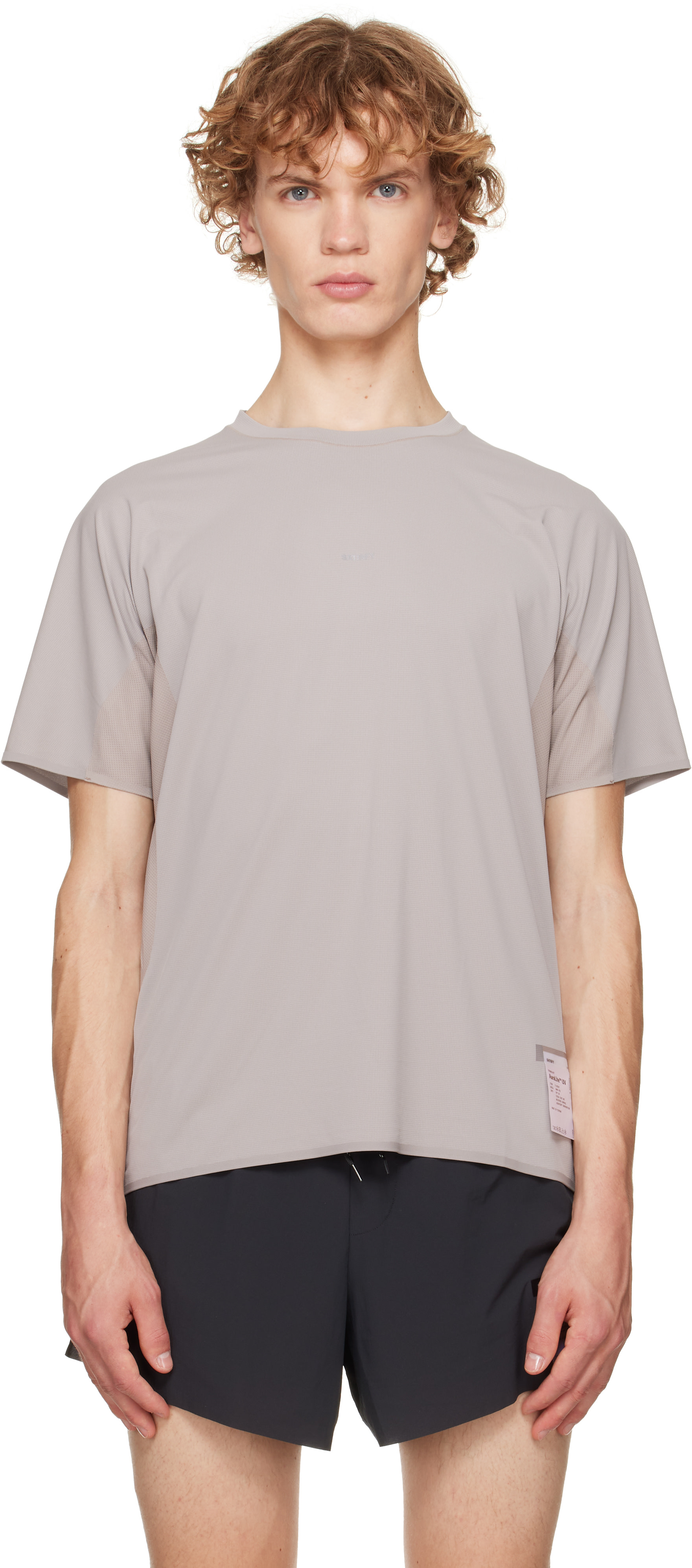 Satisfy: グレー AuraLite UV Running Tシャツ | SSENSE 日本