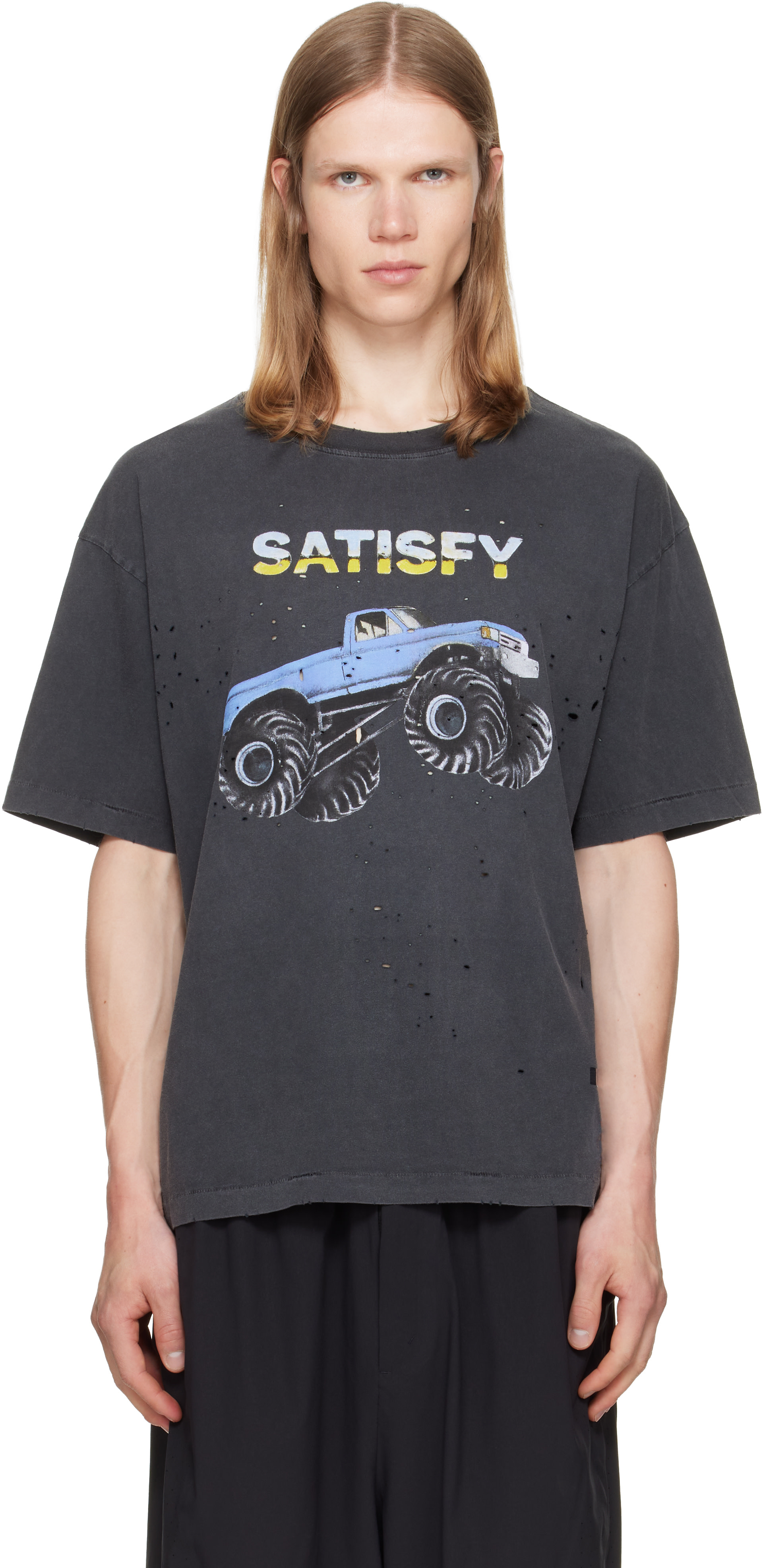 Satisfy - Gray MothTech T‑shirt
