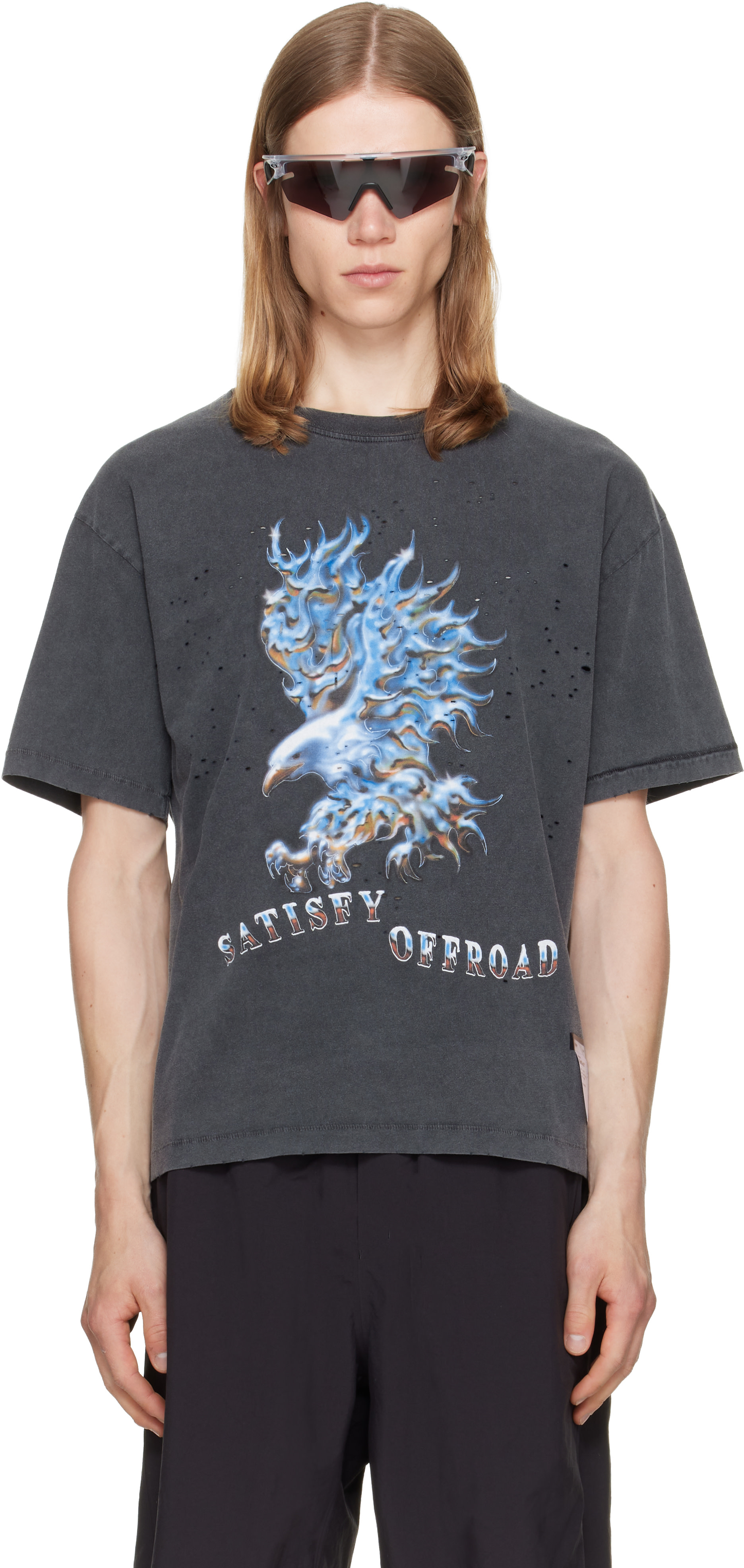 Satisfy - Gray MothTech T‑shirt