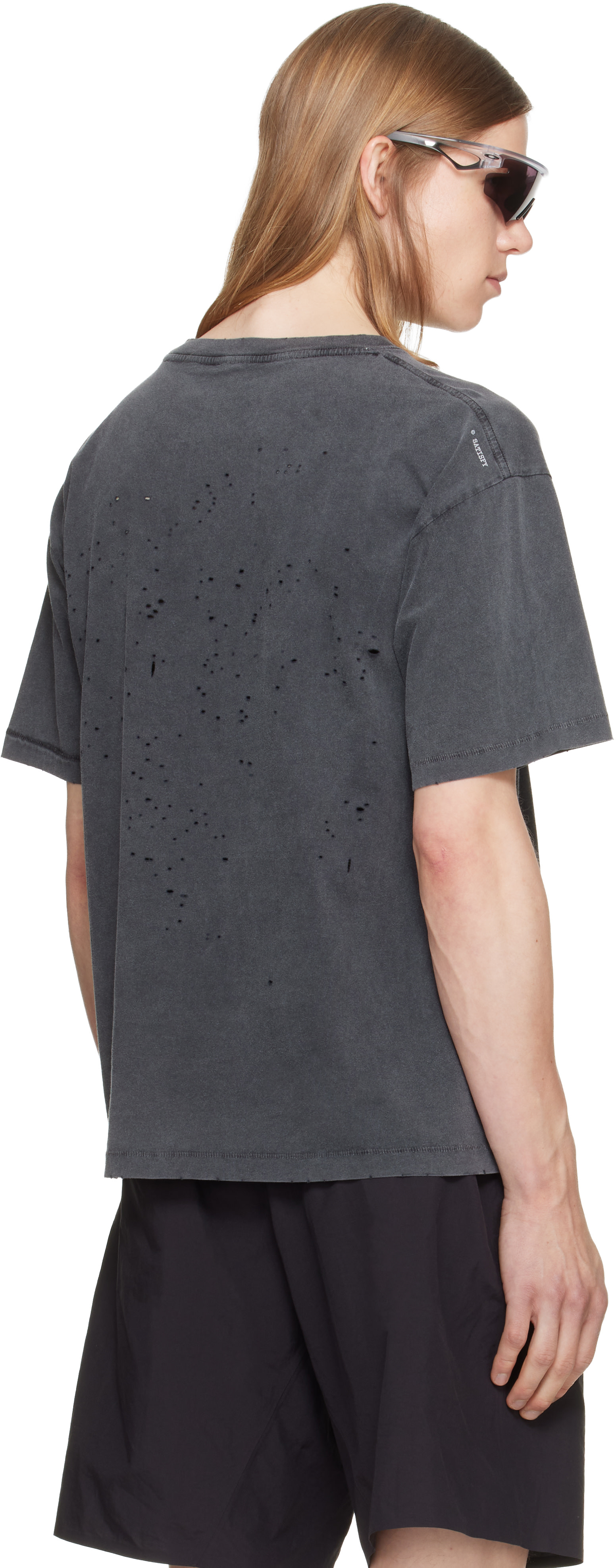 Satisfy - Gray MothTech T‑shirt
