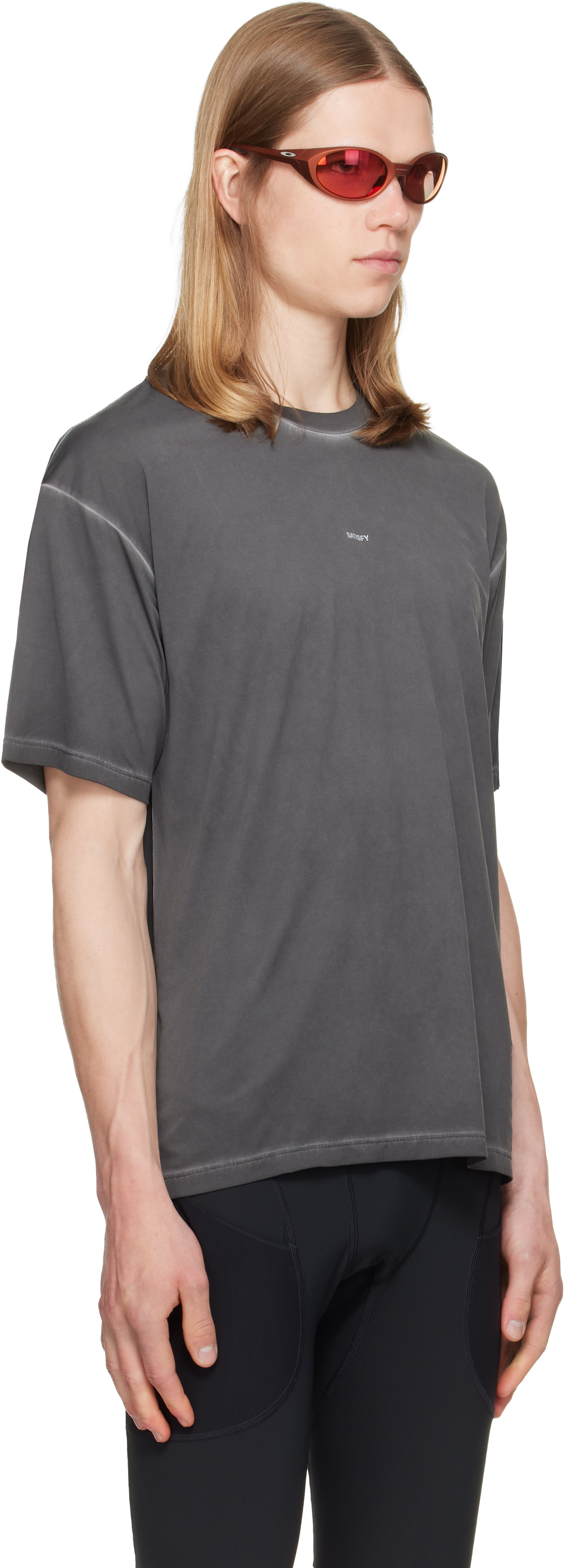 Satisfy - グレー AuraLite Tシャツ