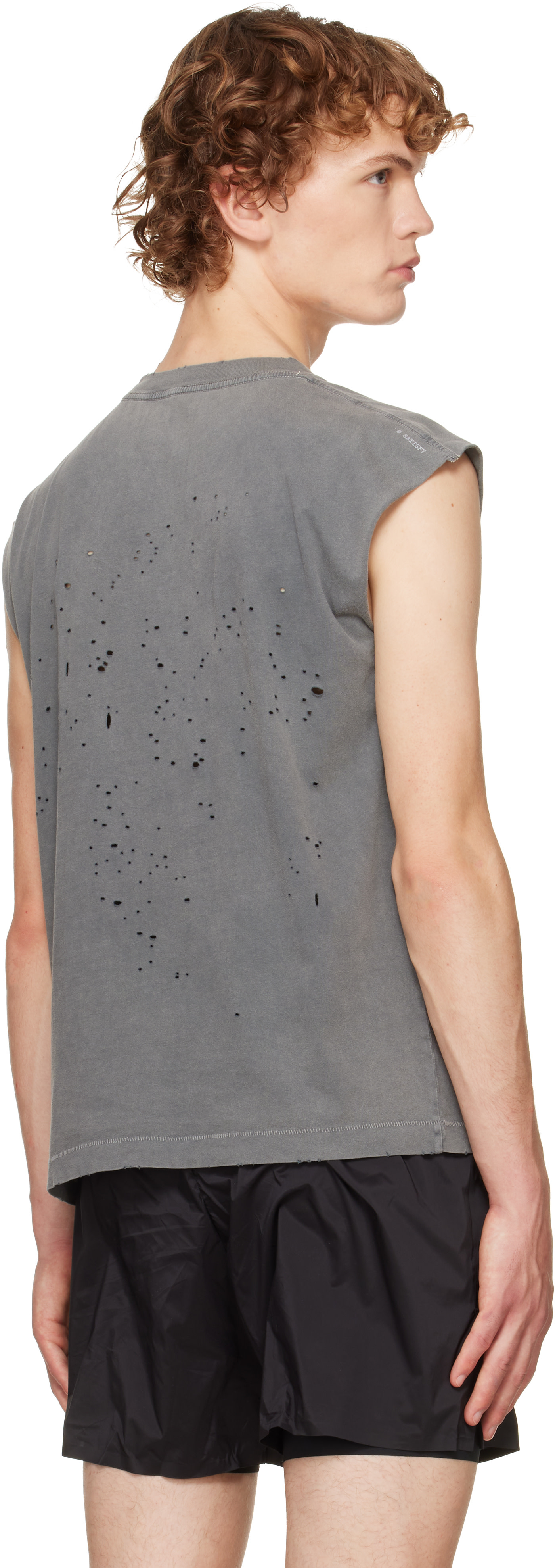 Satisfy - Débardeur gris en jersey MothTech