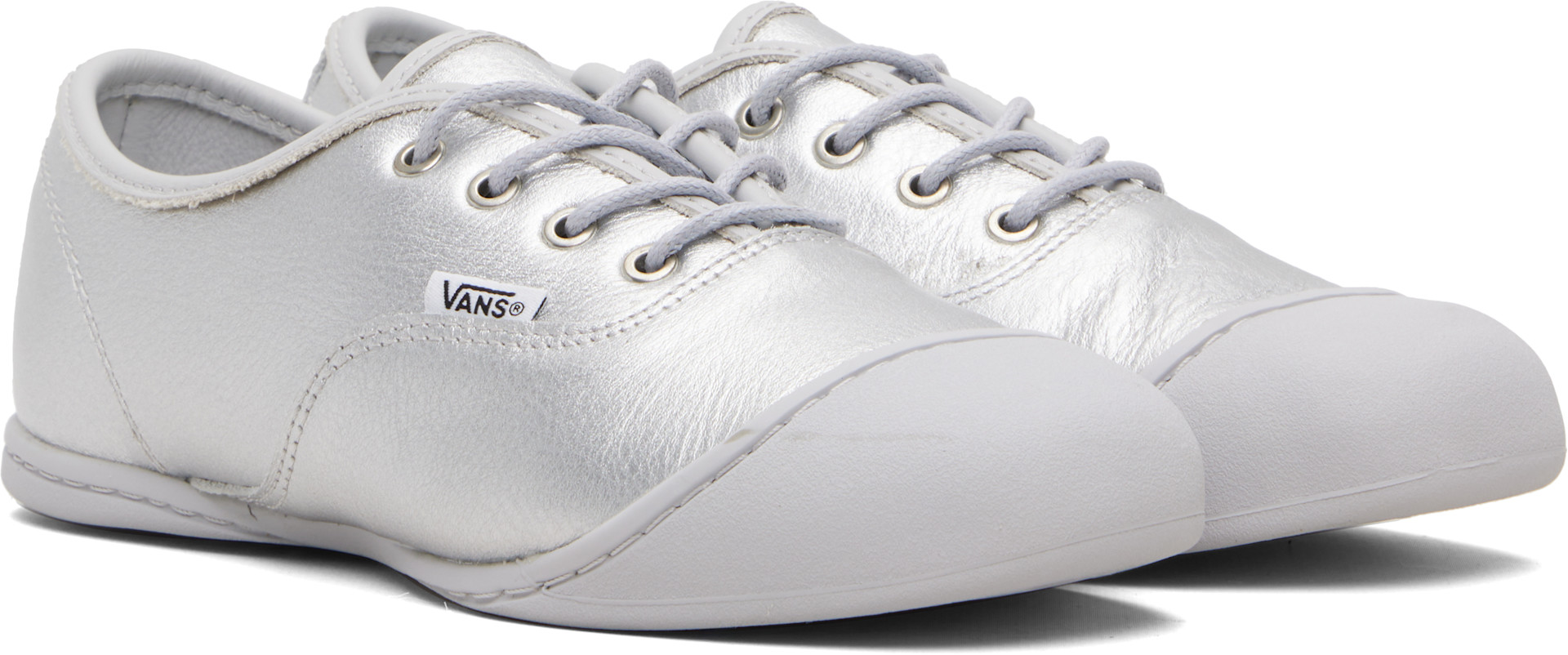 Vans - Baskets Authentic Prima argentés - OTW